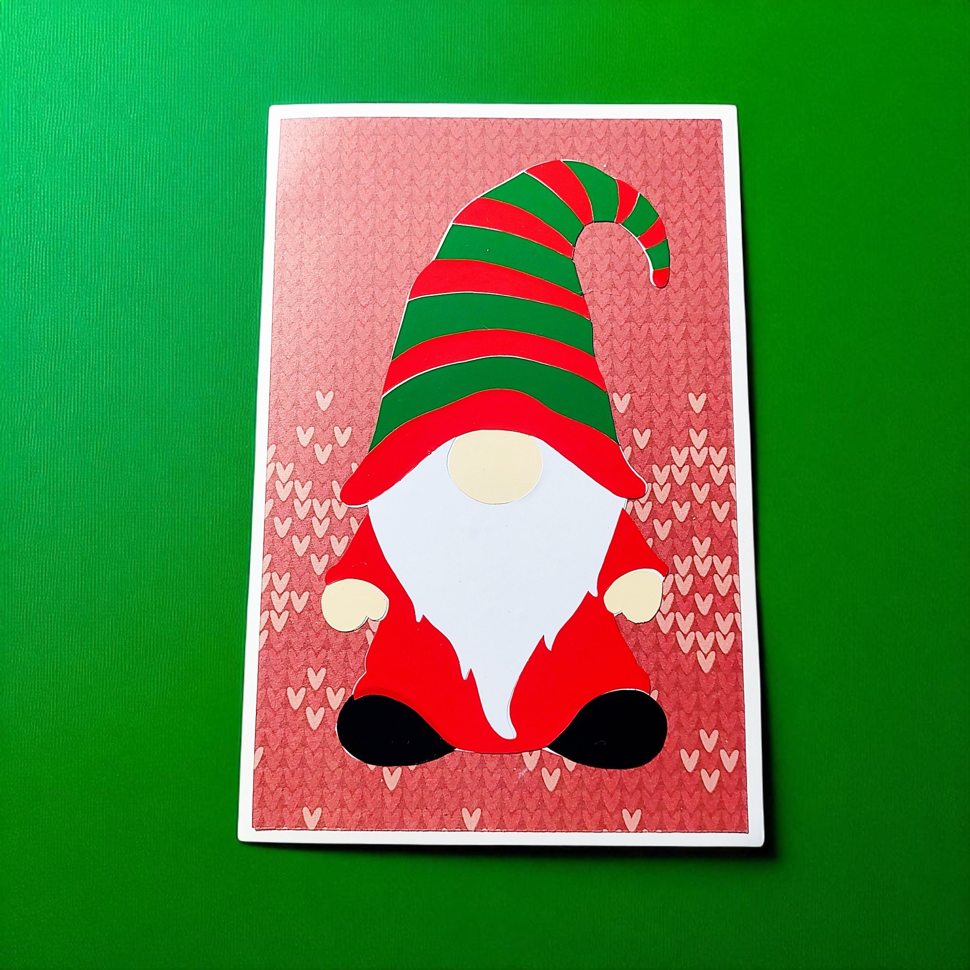 Fun Festive Christmas Gnome Greeting Card