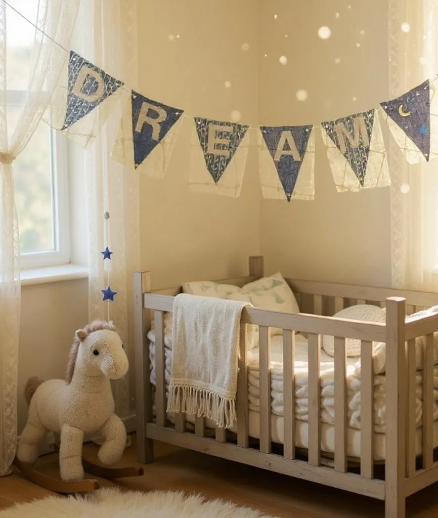 Dream Burlap Banner