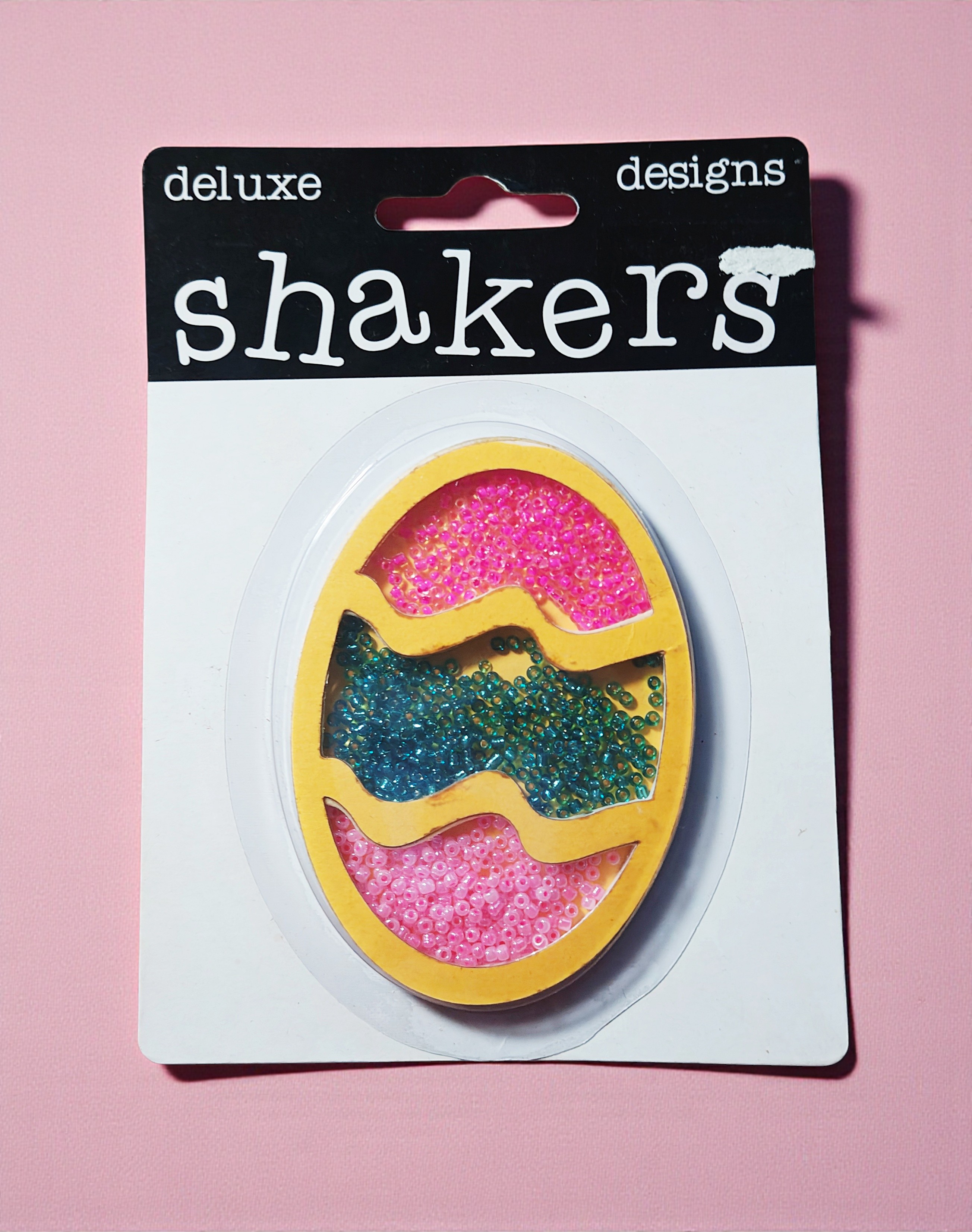 Colorful Easter Egg Shaker Embellishment by Deluxe Designs