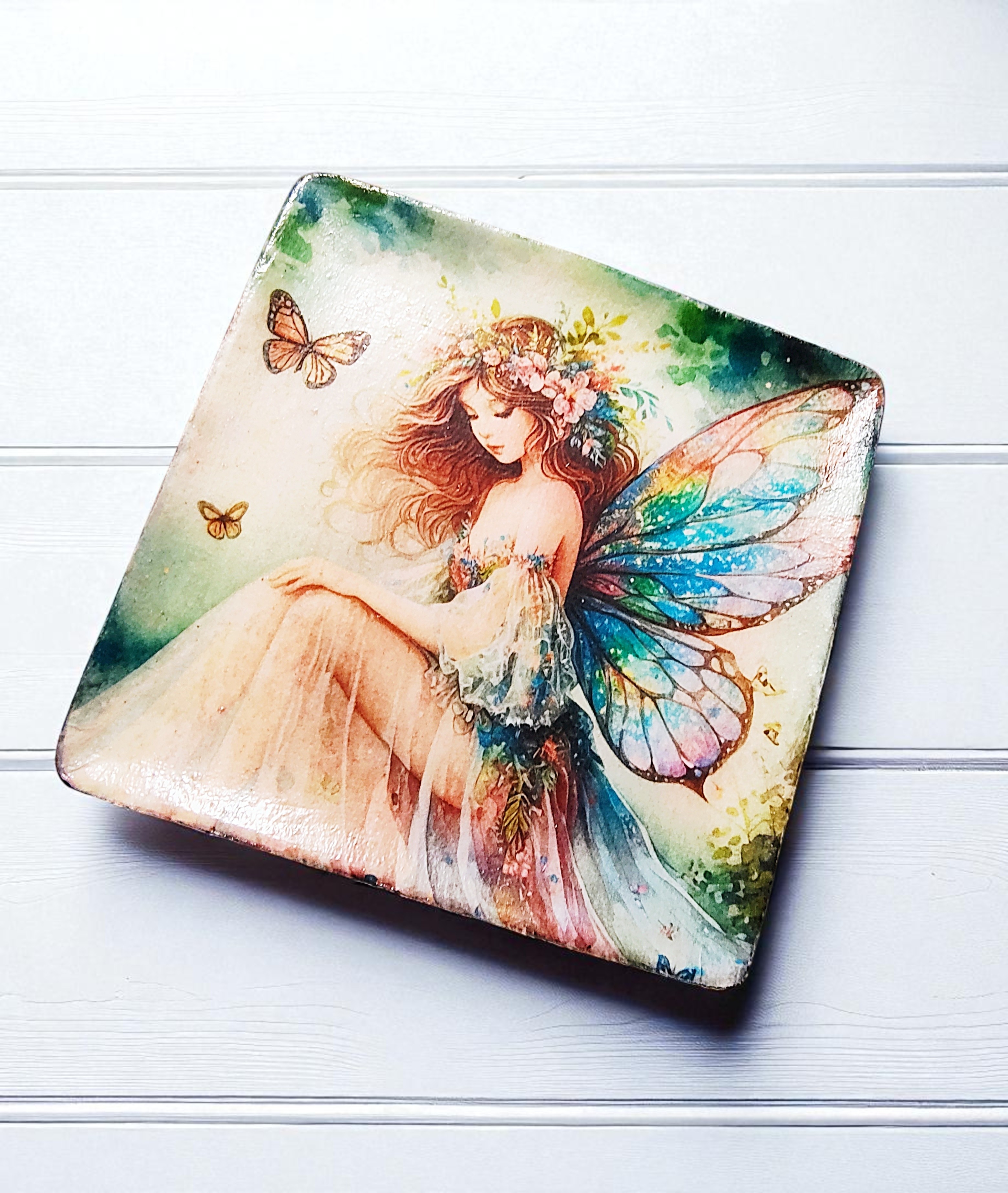 Whimsical Fairy Trinket Ring Dish