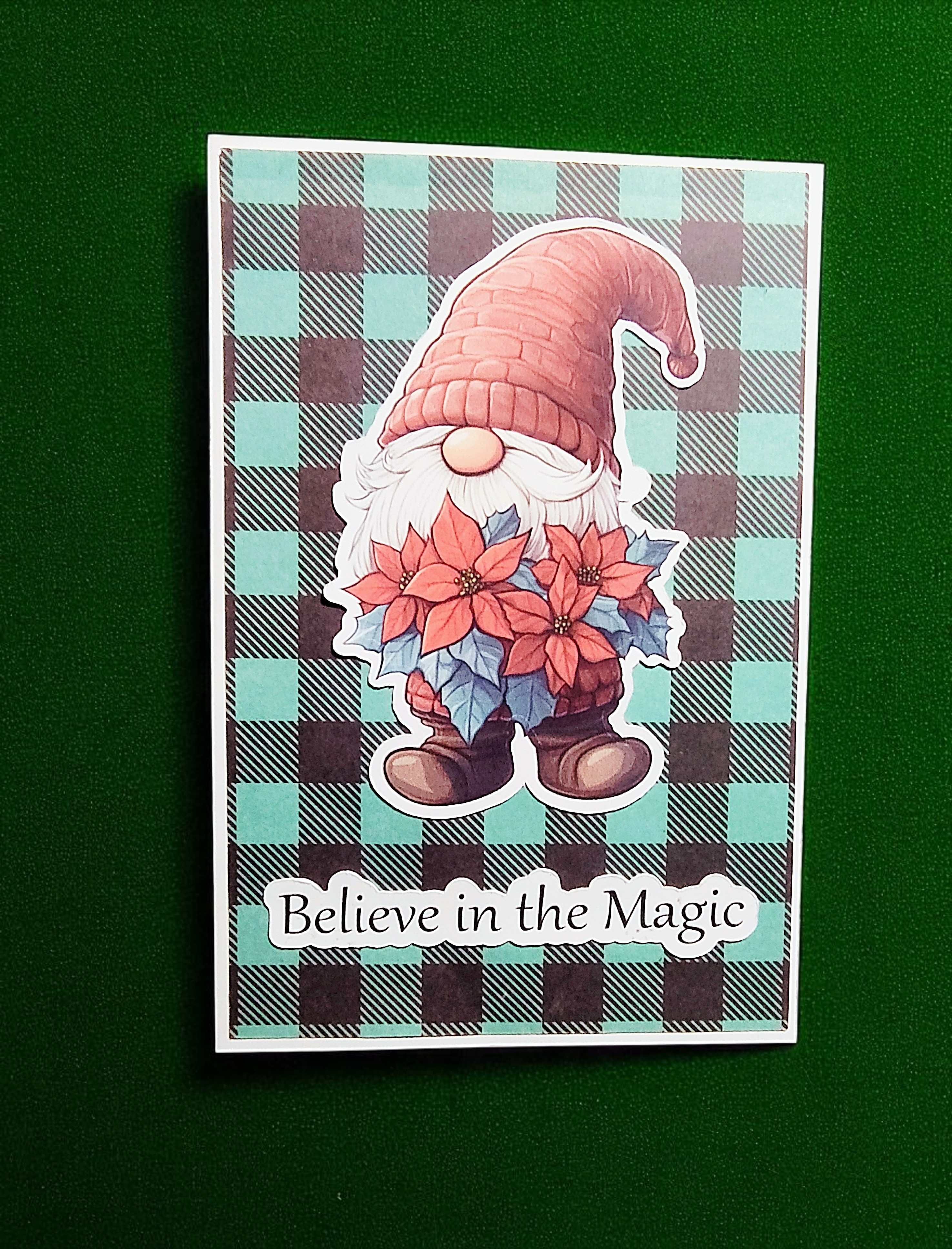 Believe in the Magic Gnome Greeting Card