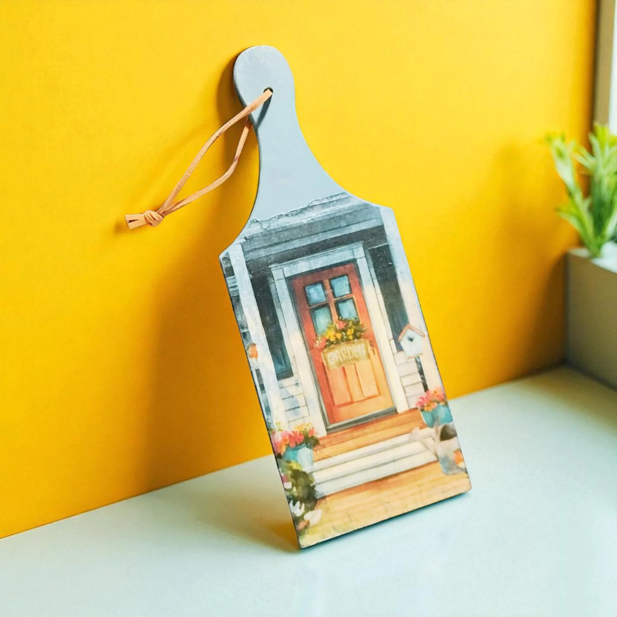 Small Wooden Decorative Garden Cutting Board
