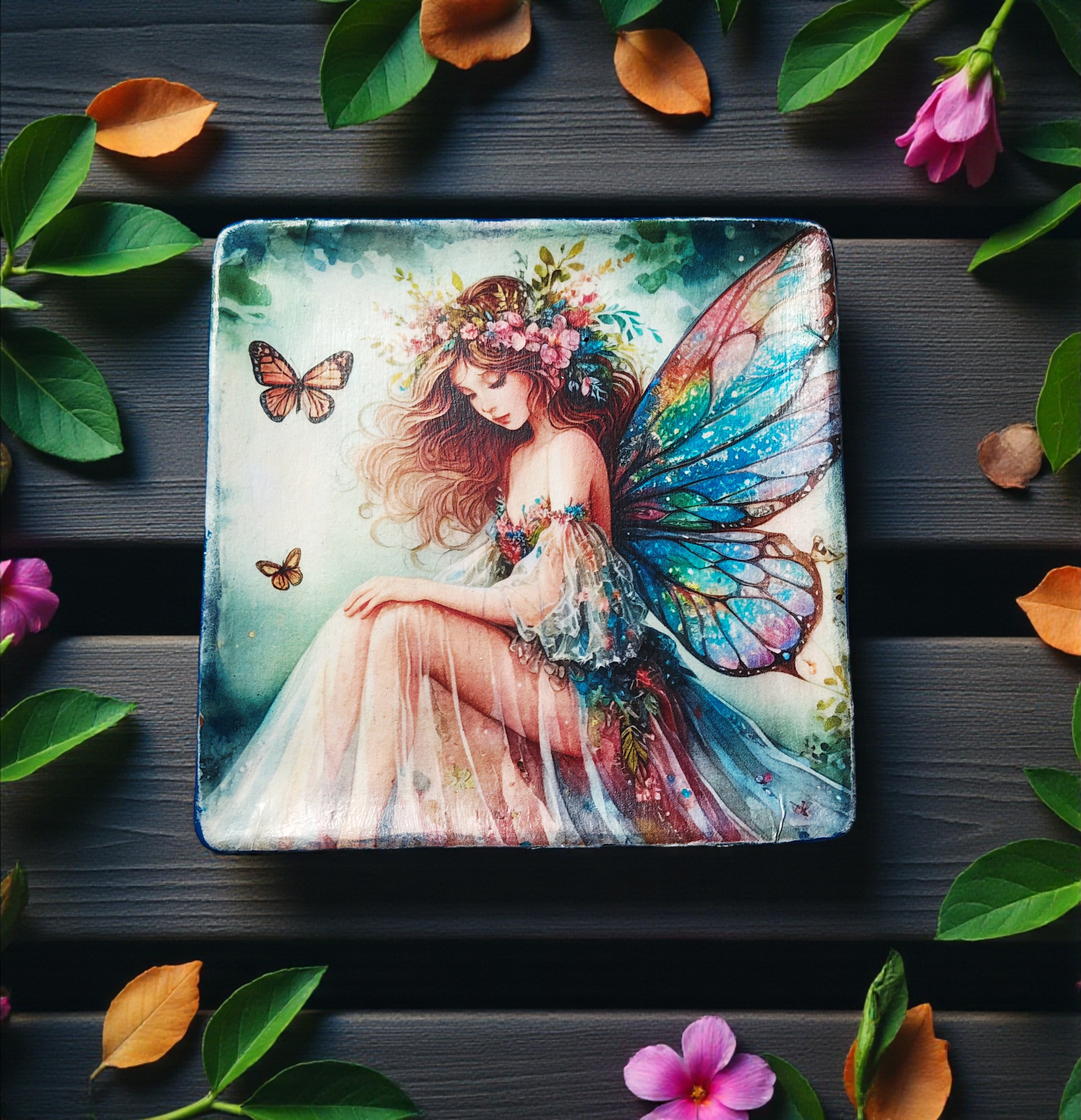 Whimsical Magical Fairy Trinket Ring Dish