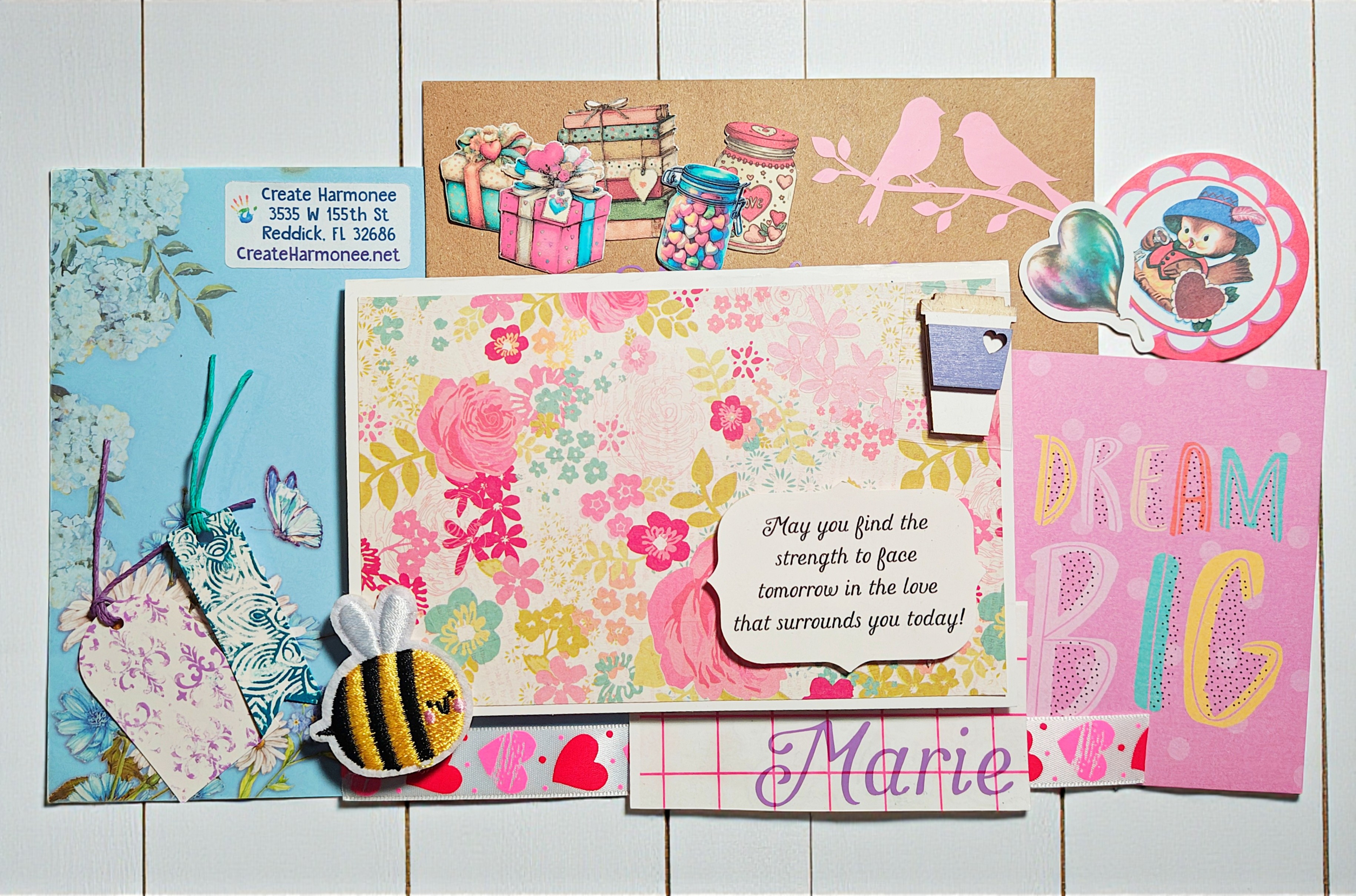 Mystery Happy Mail Envelope, Monthly Snail Mail Club