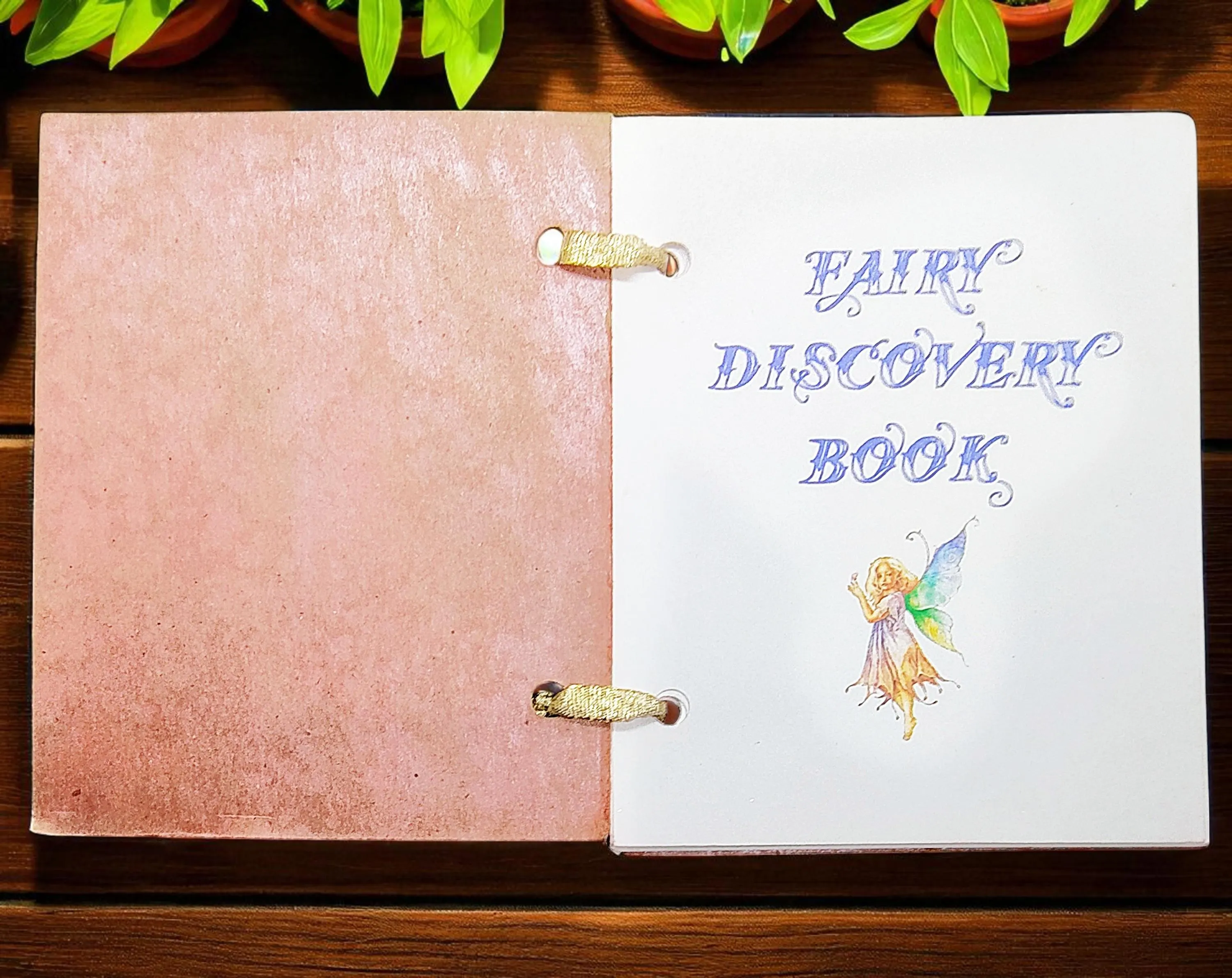 Handmade Children's Fairy Discovery Journal