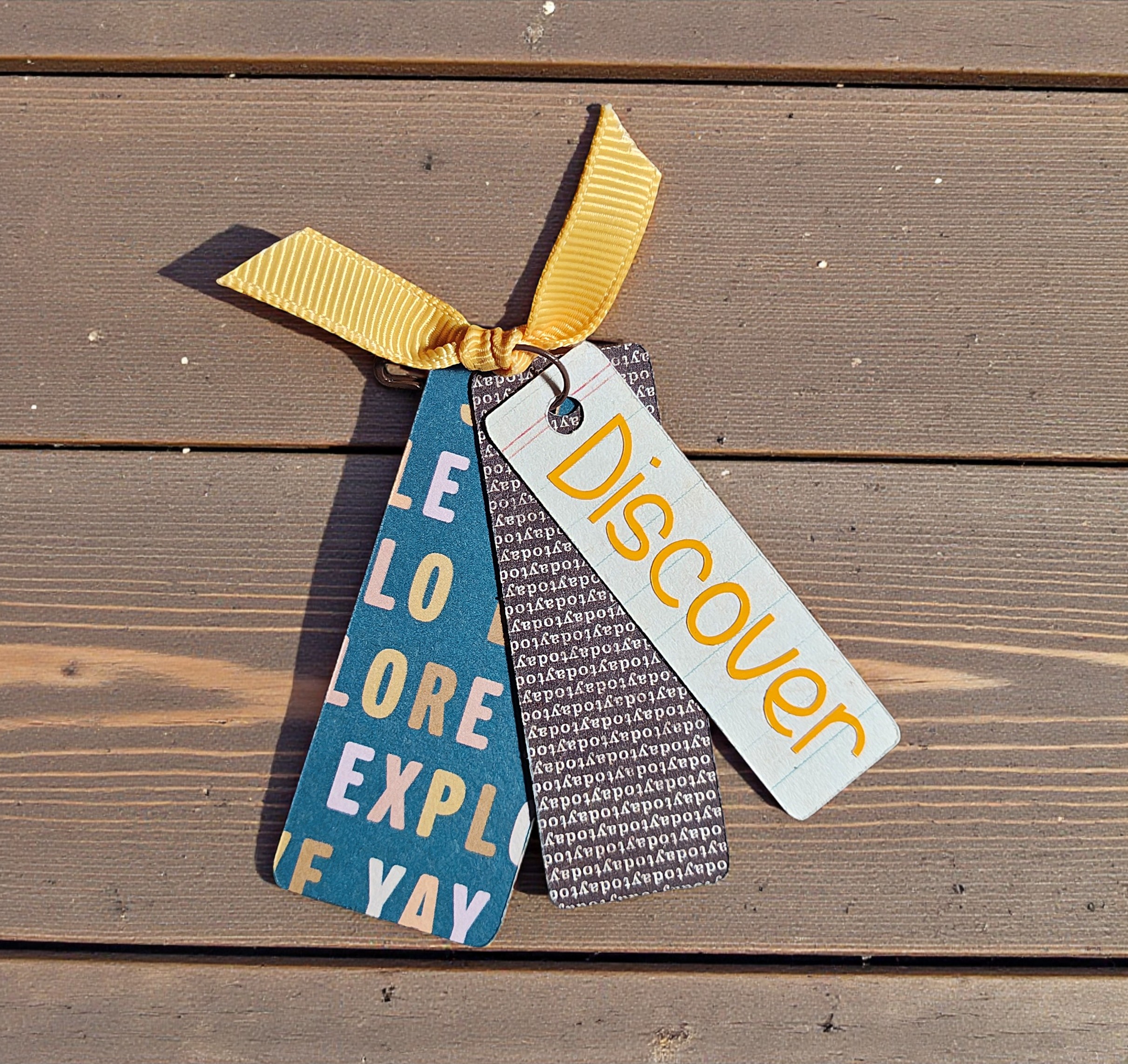 Inspirational Shabby Chic Junk Journal Tags Ephemera - Set of 5