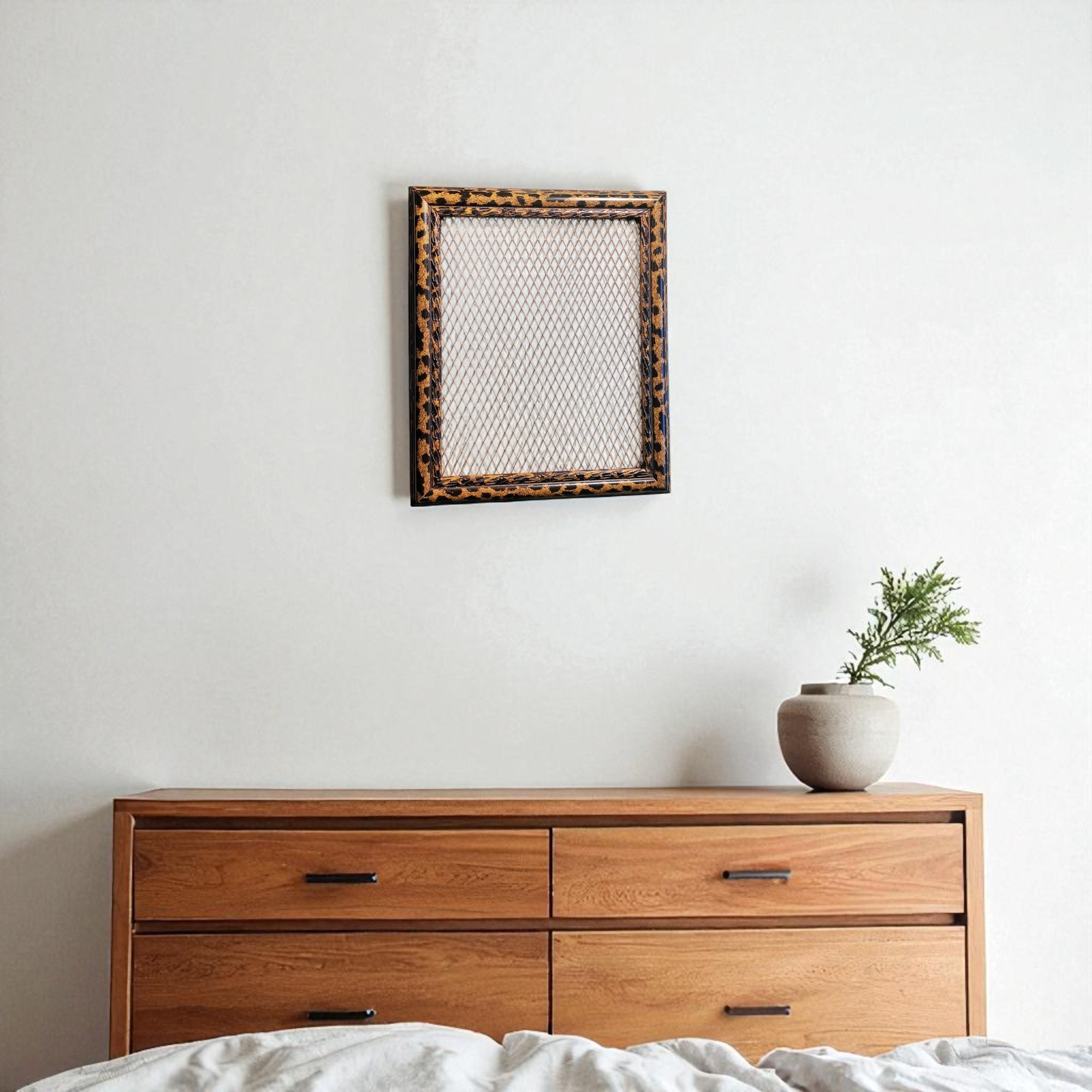 Leopard Print Frame Jewelry Organizer