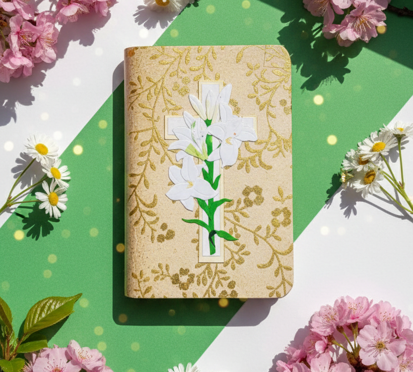 Christian Hand-Covered Pocket Bible - New Testament, Psalms, Proverbs 