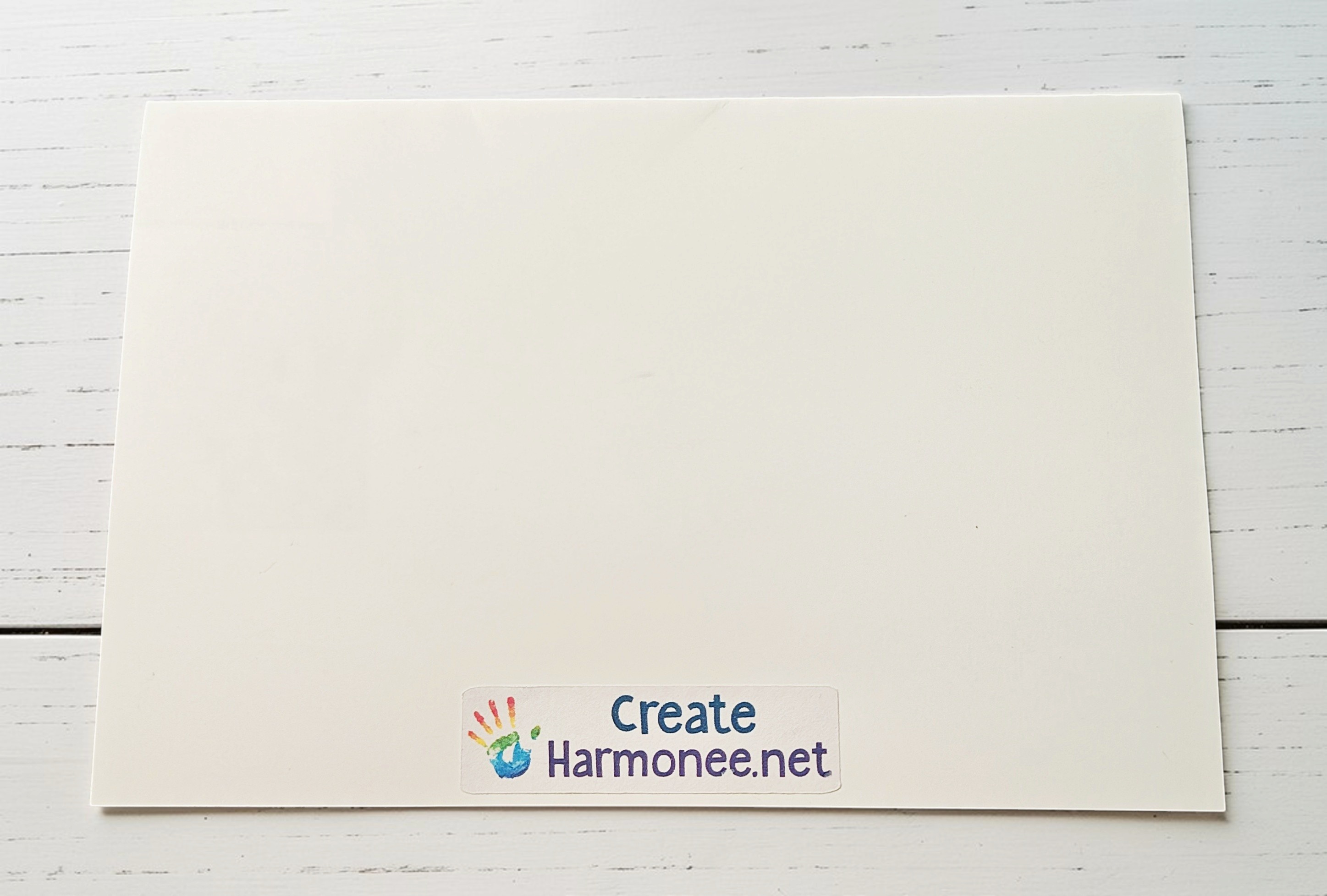 Inspirational Journey Starts Today Quote Handmade Greeting Card