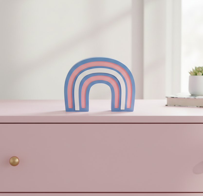 Transgender Rainbow Shelf Sitter