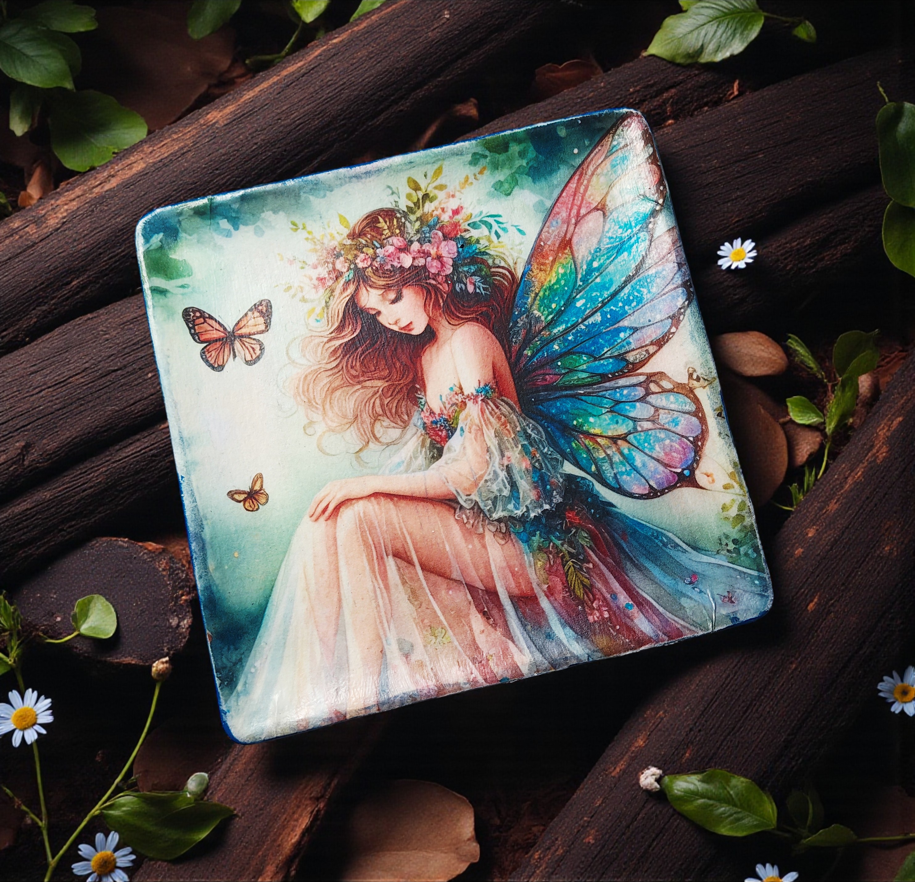 Whimsical Magical Fairy Trinket Ring Dish