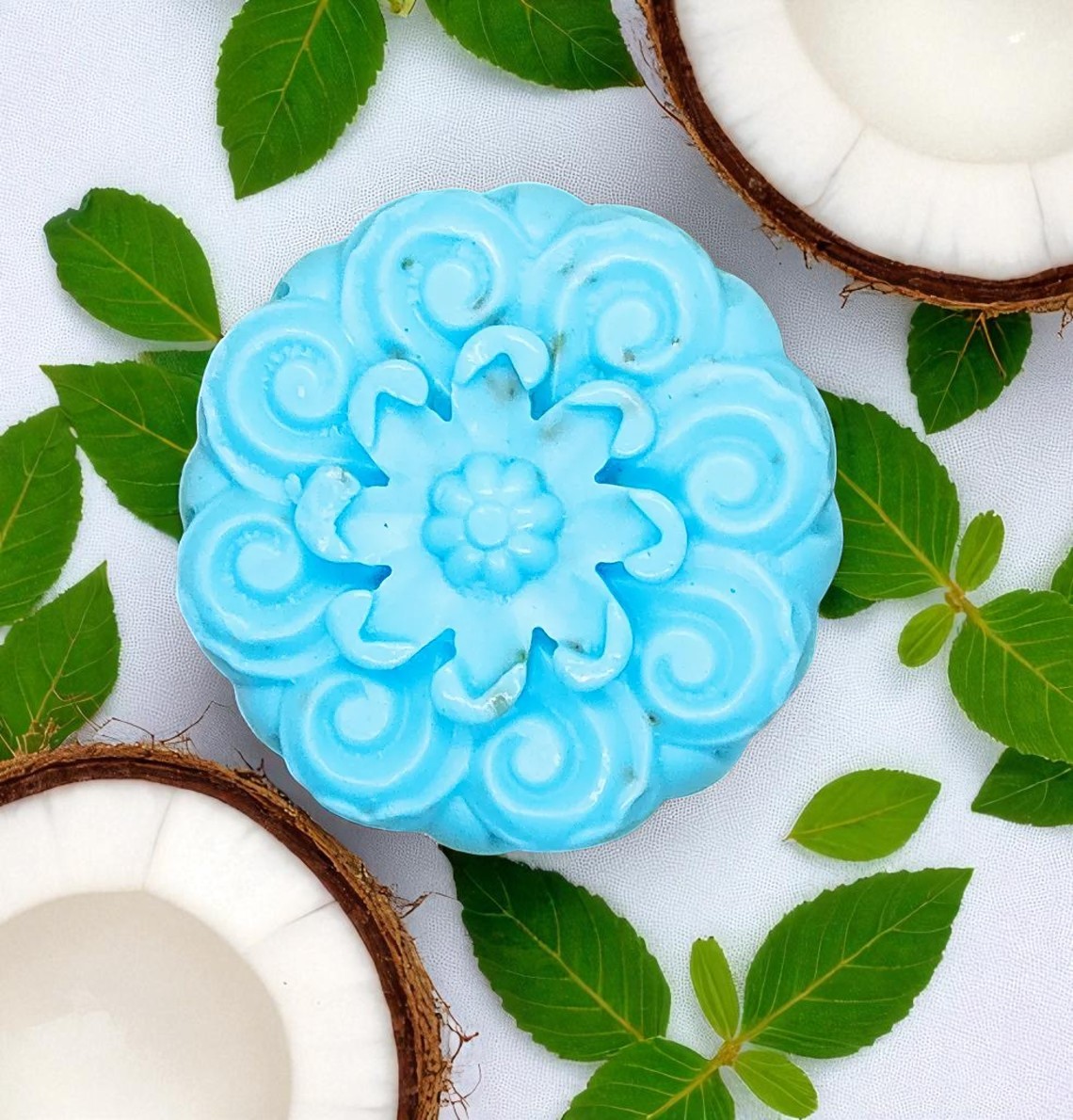 Coconut Mint Goat Milk Bar Soap