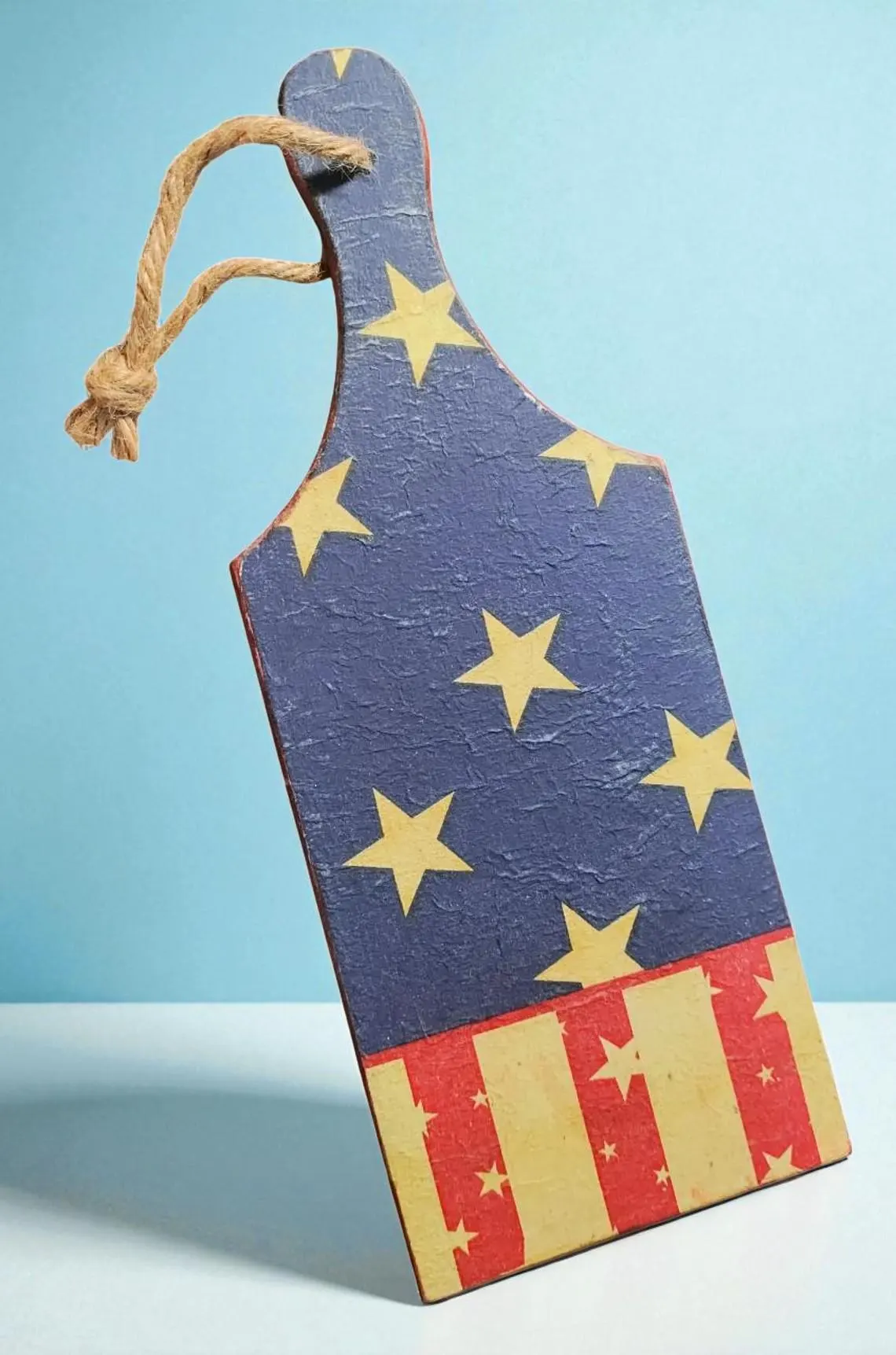 Small Patriotic Cutting Board Sign Decor