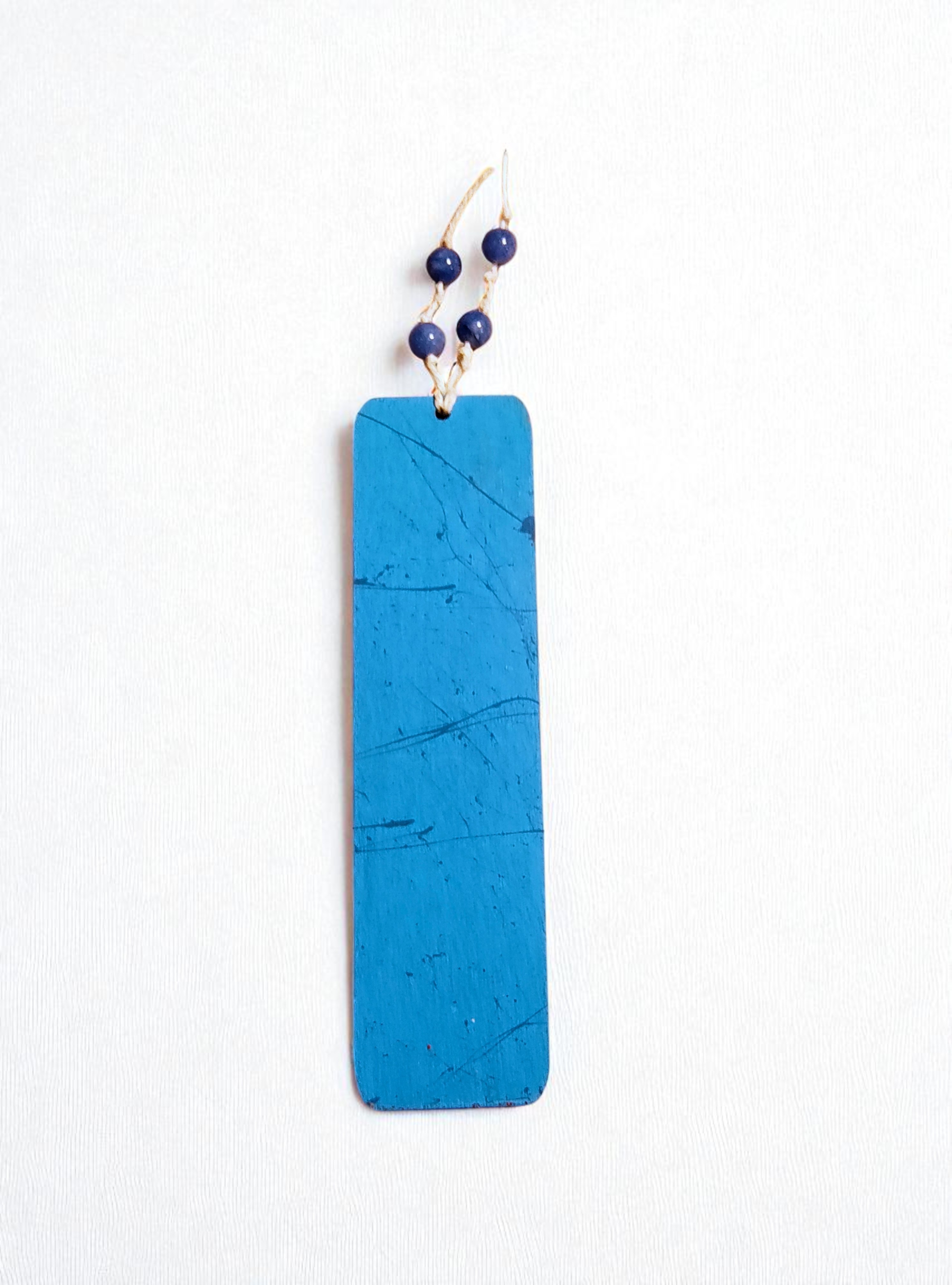 Wooden Just One More Page Bookmark