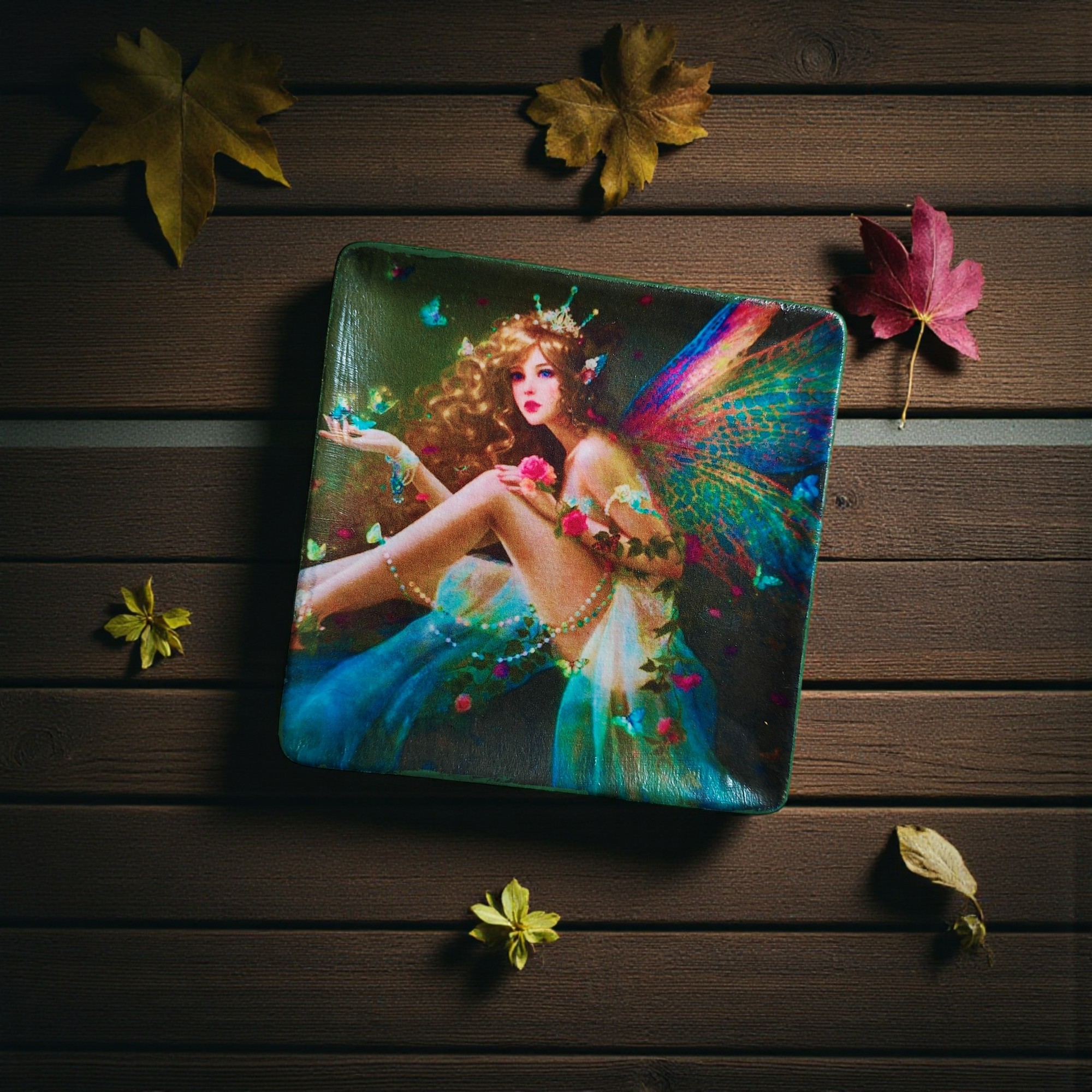 Whimsical Magical Fairy Trinket Ring Dish