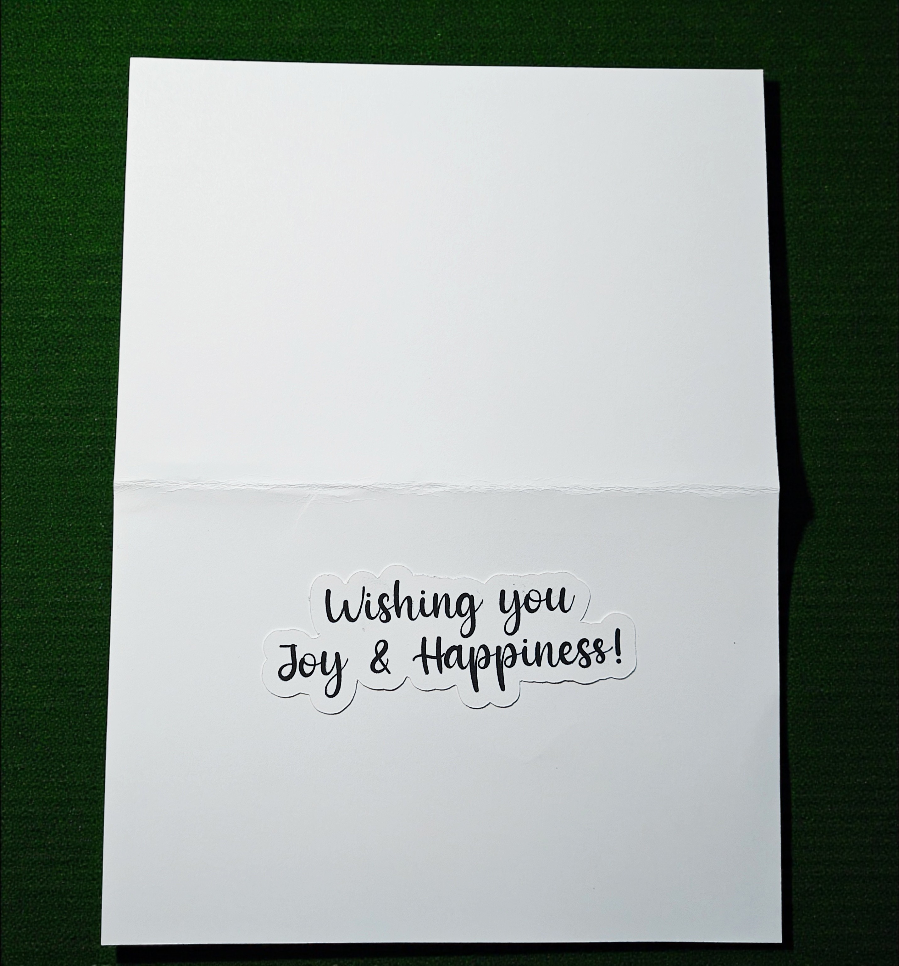 Volkswagen Beetle Bug Xmas Greeting Card