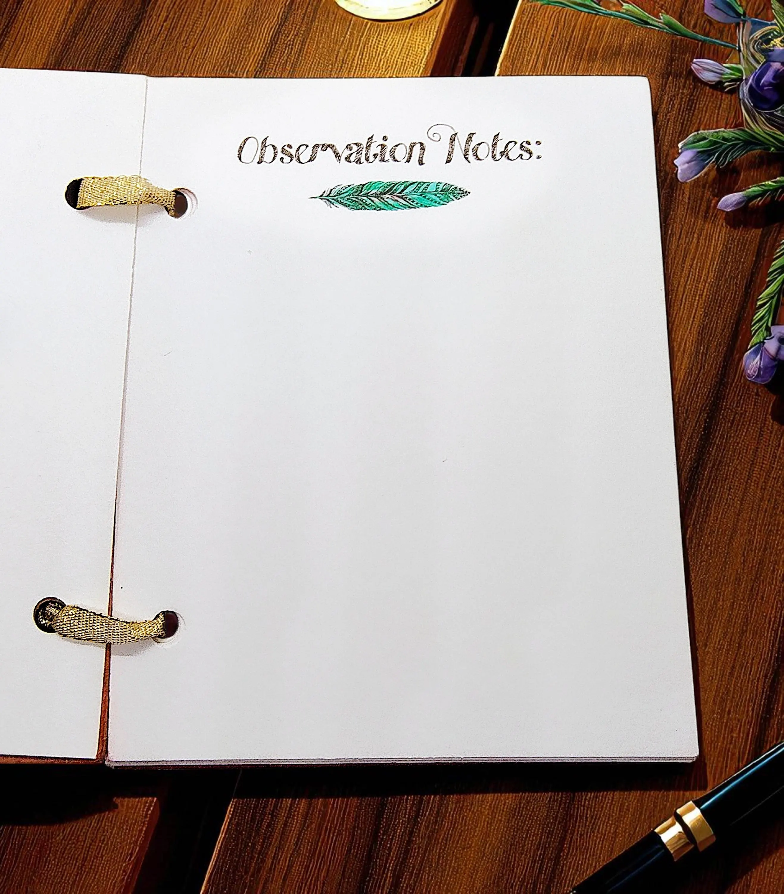 Handmade Children's Fairy Discovery Journal
