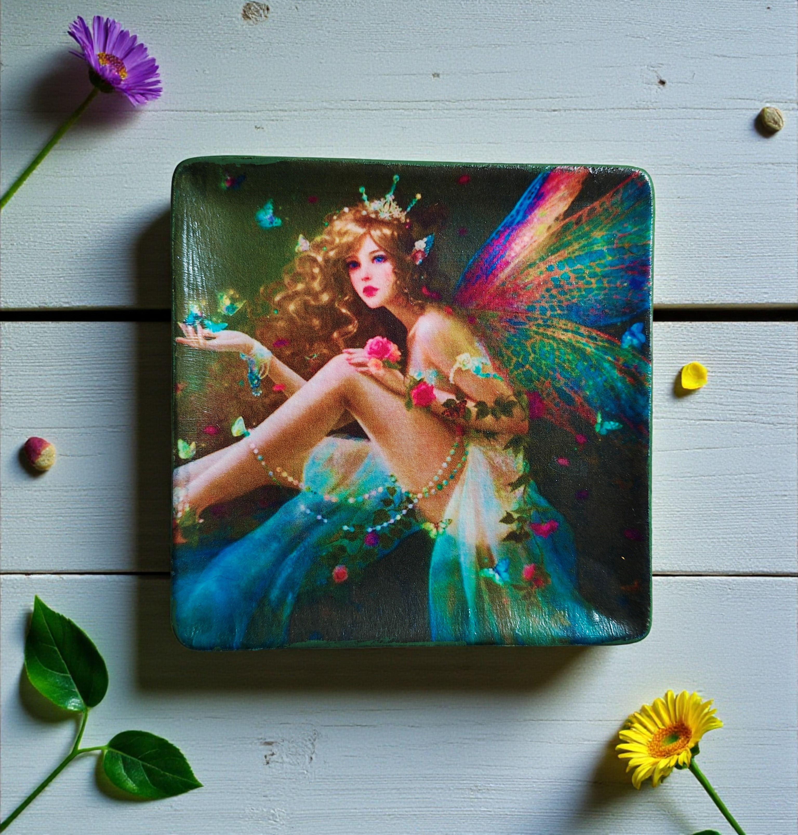Whimsical Magical Fairy Trinket Ring Dish