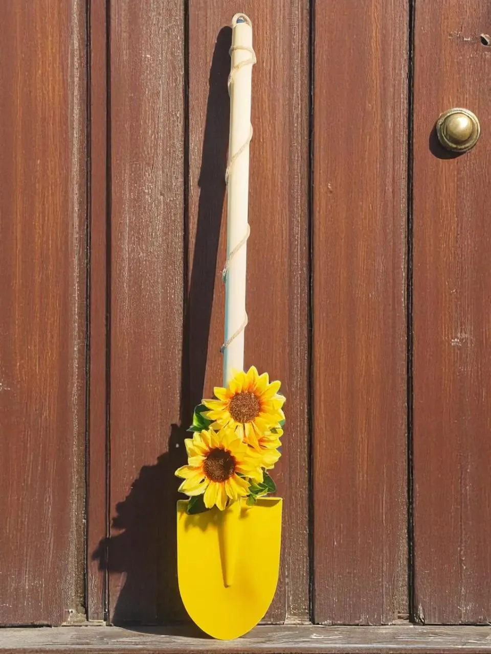 Sunflower Shovel Door Hanger