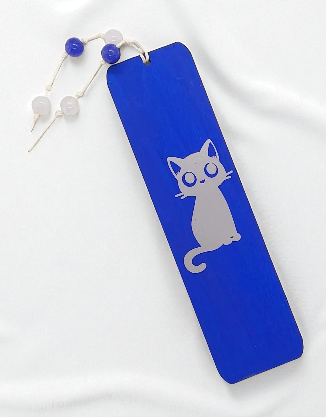 Decorative Wooden Not Meow I'm Reading Cat Bookmark 