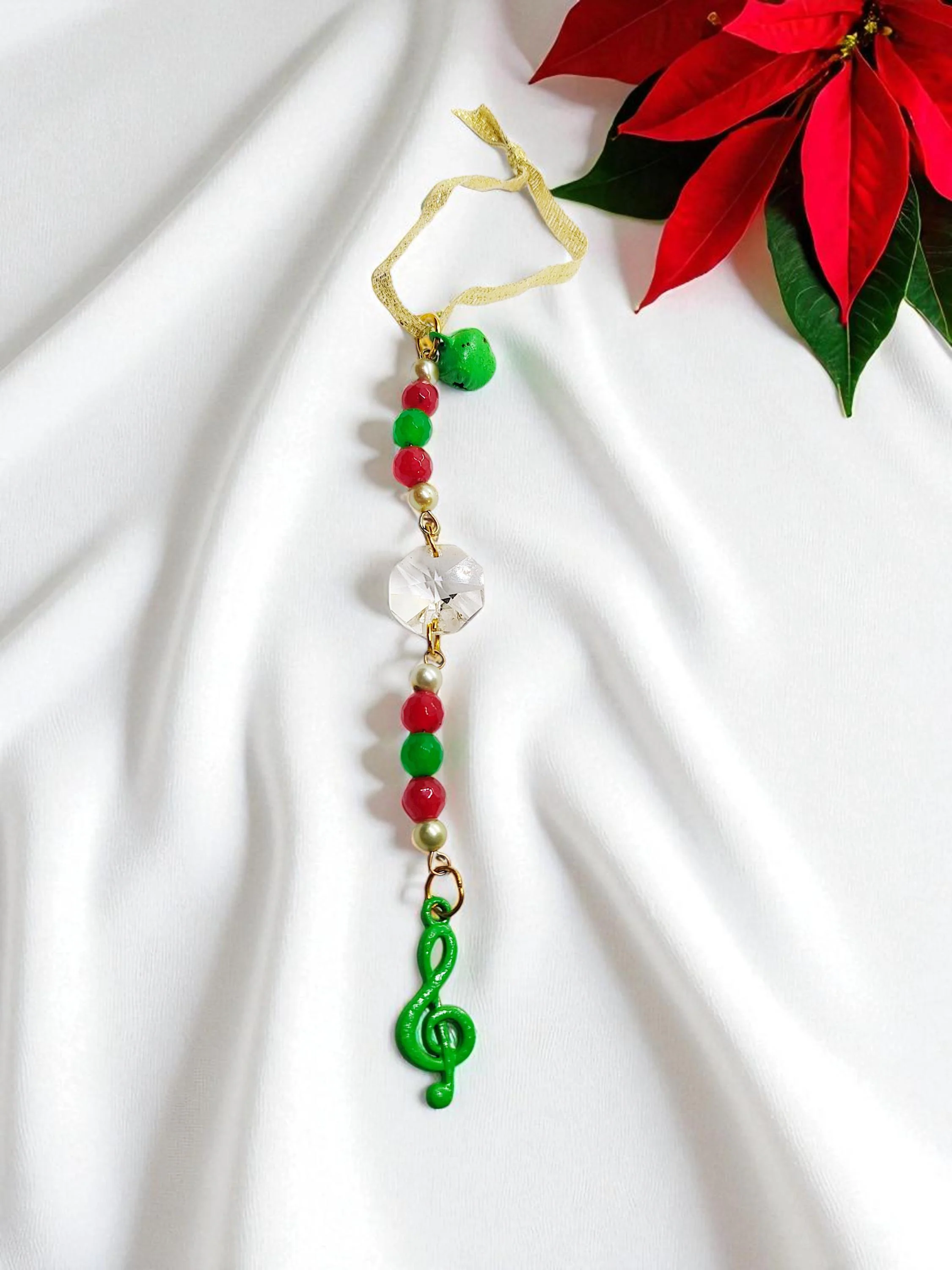 Music Note Musicians Holiday Ornament 