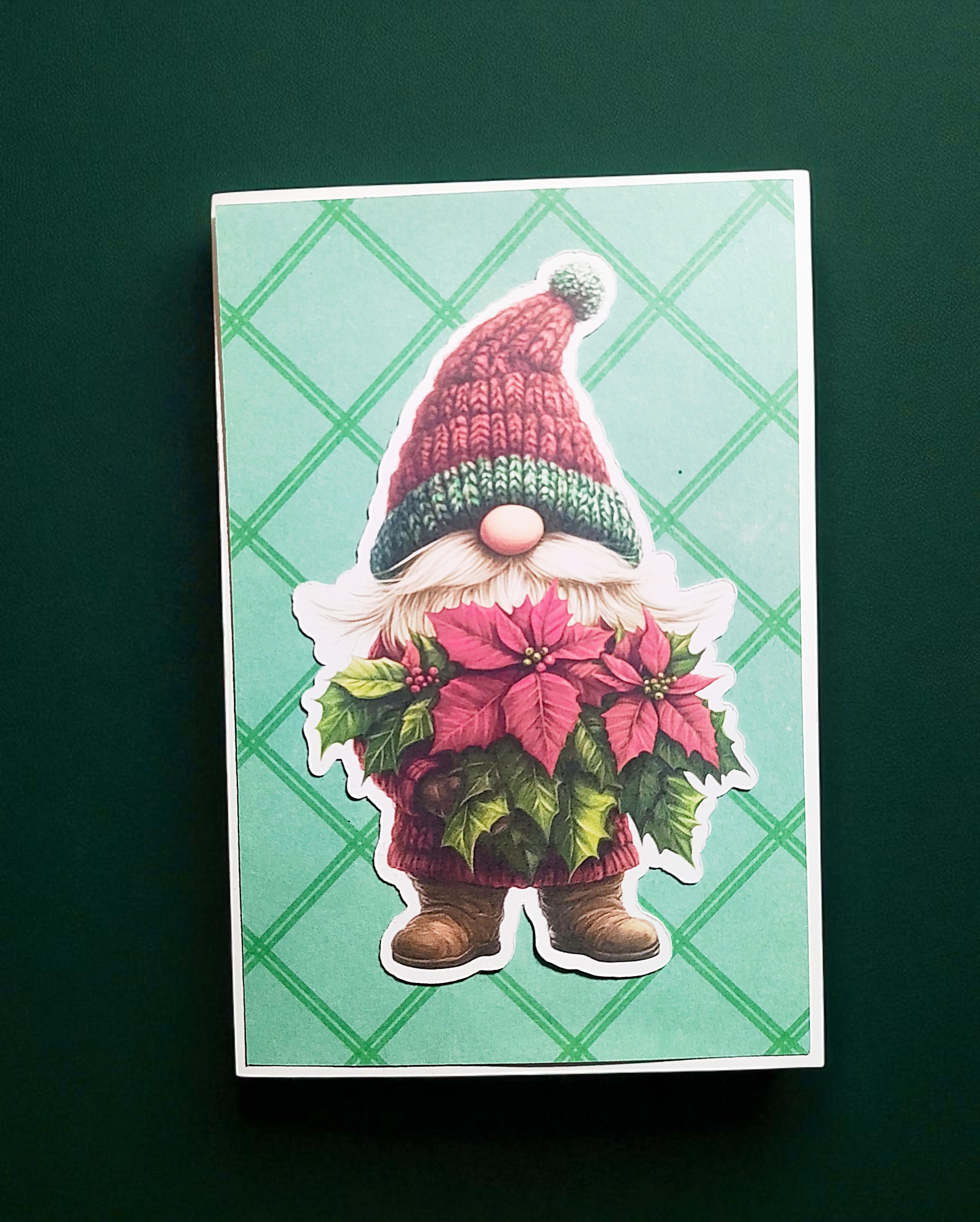 Magical Holiday Gnome Christmas Greeting Card