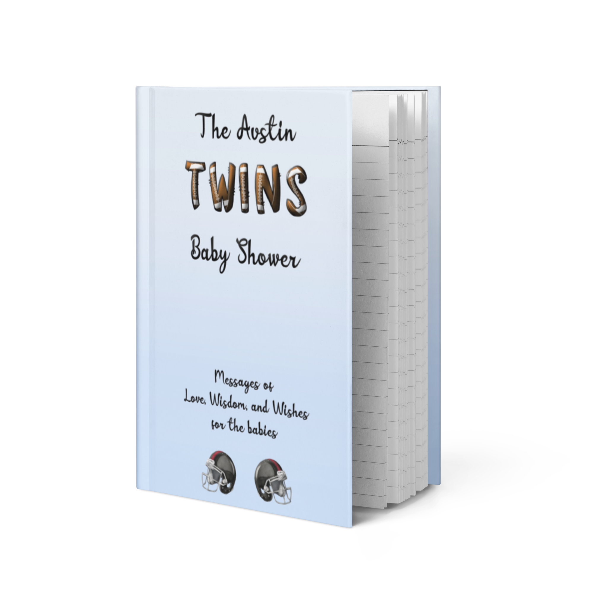 Custom Hardcover Baby Shower Guest Book