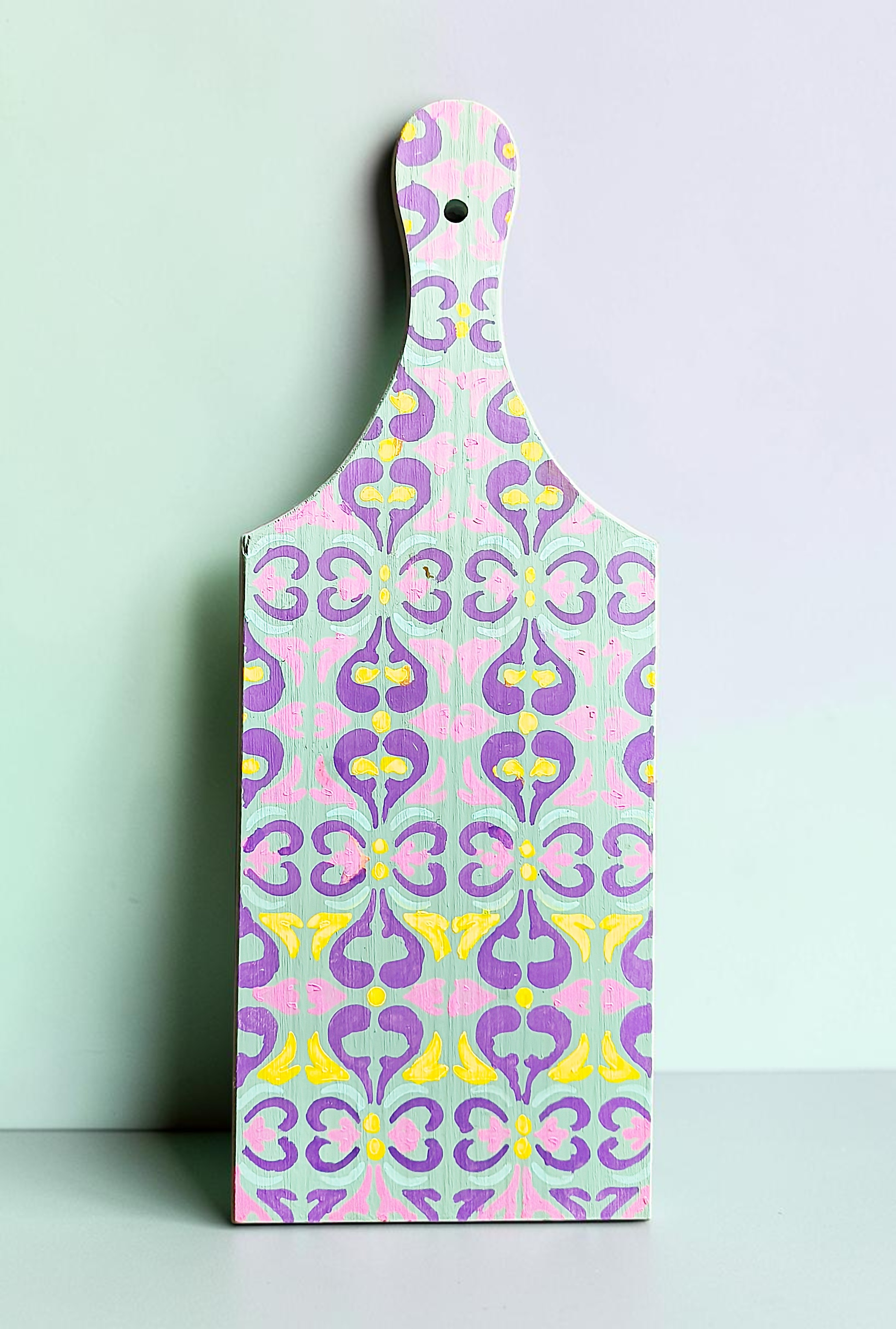 Whimsical Gnome Decorative Wooden Cutting Board