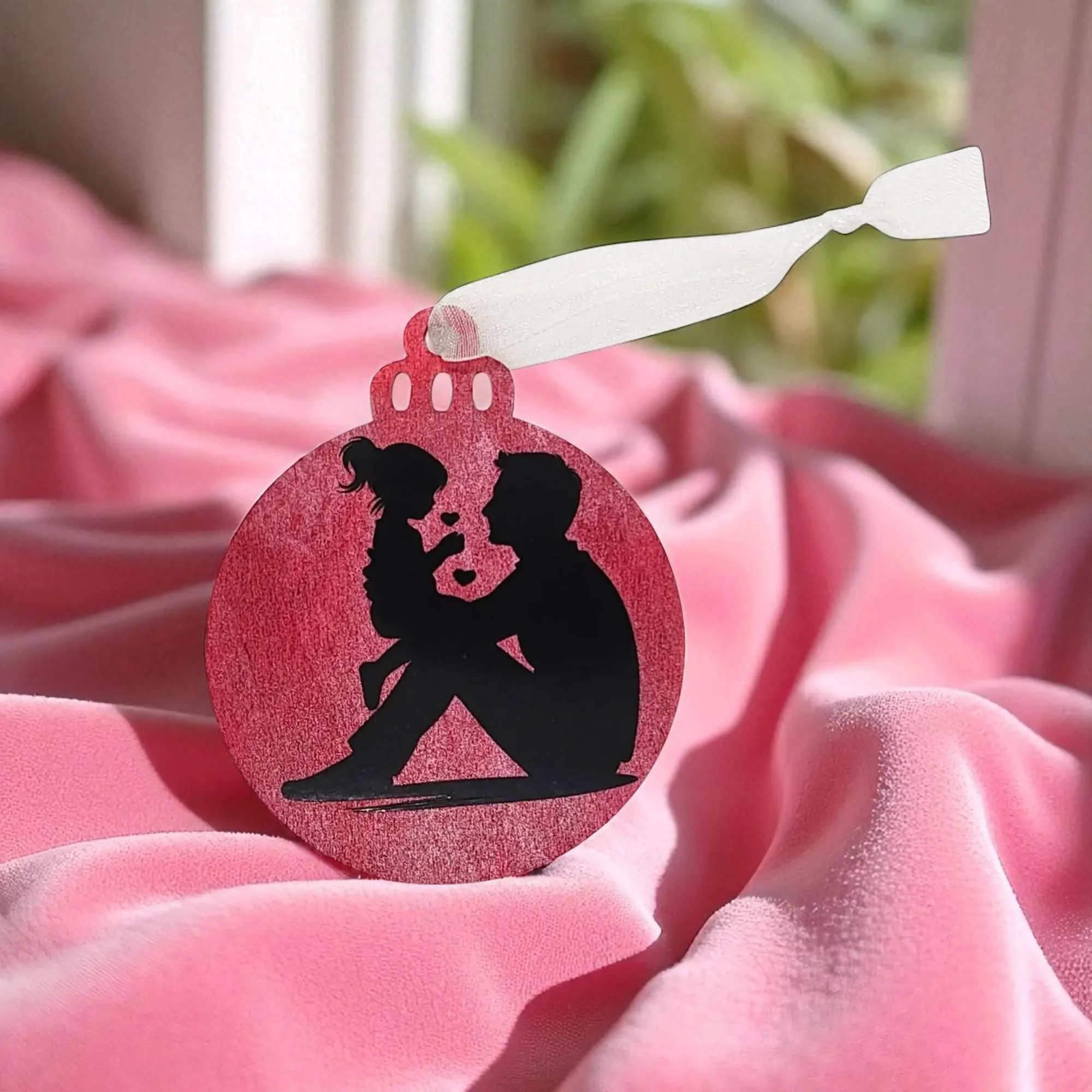 Daddy, Be My Valentine Hanging Accent Ornament 