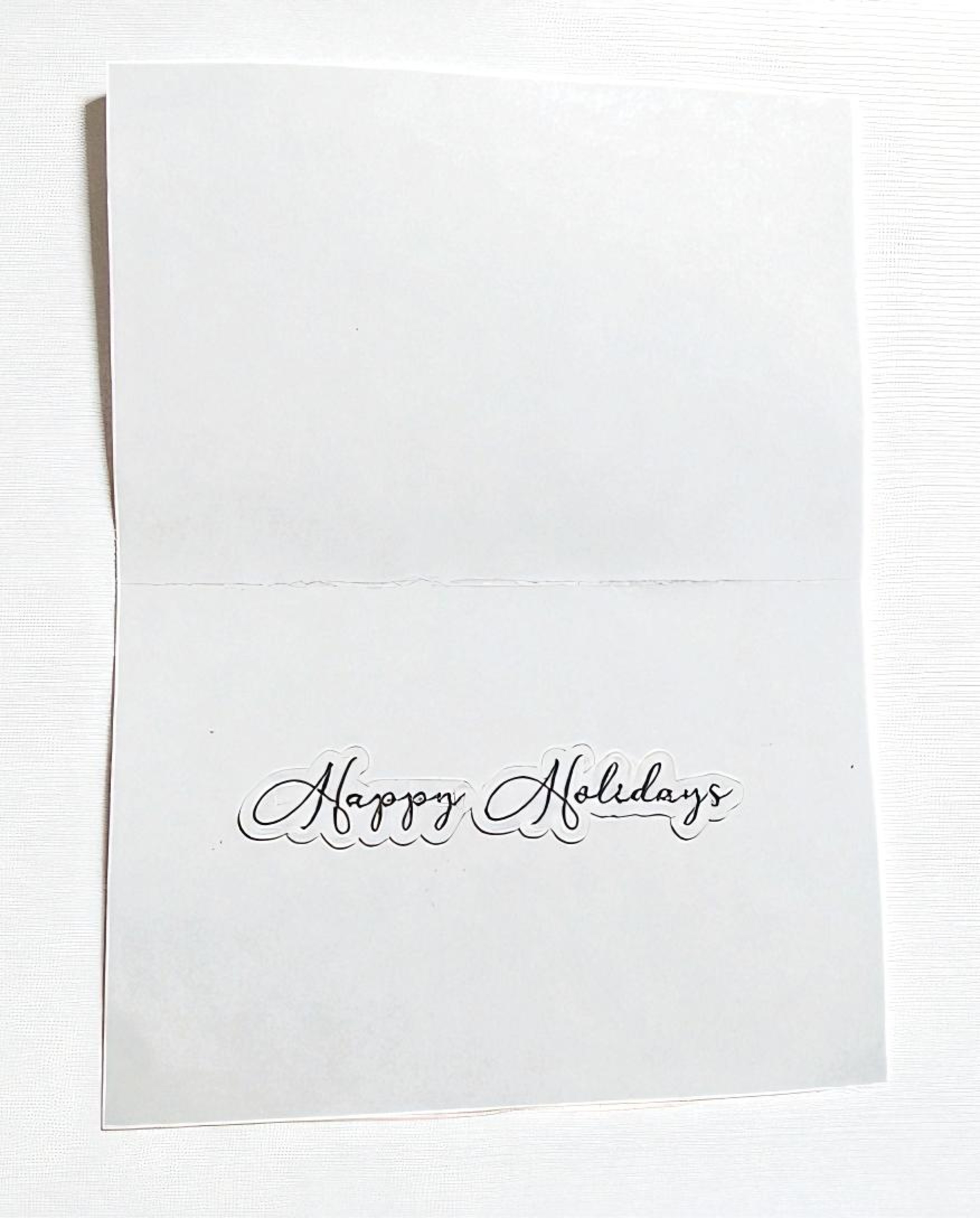 Rustic Pick Up Truck Christmas Greeting Card