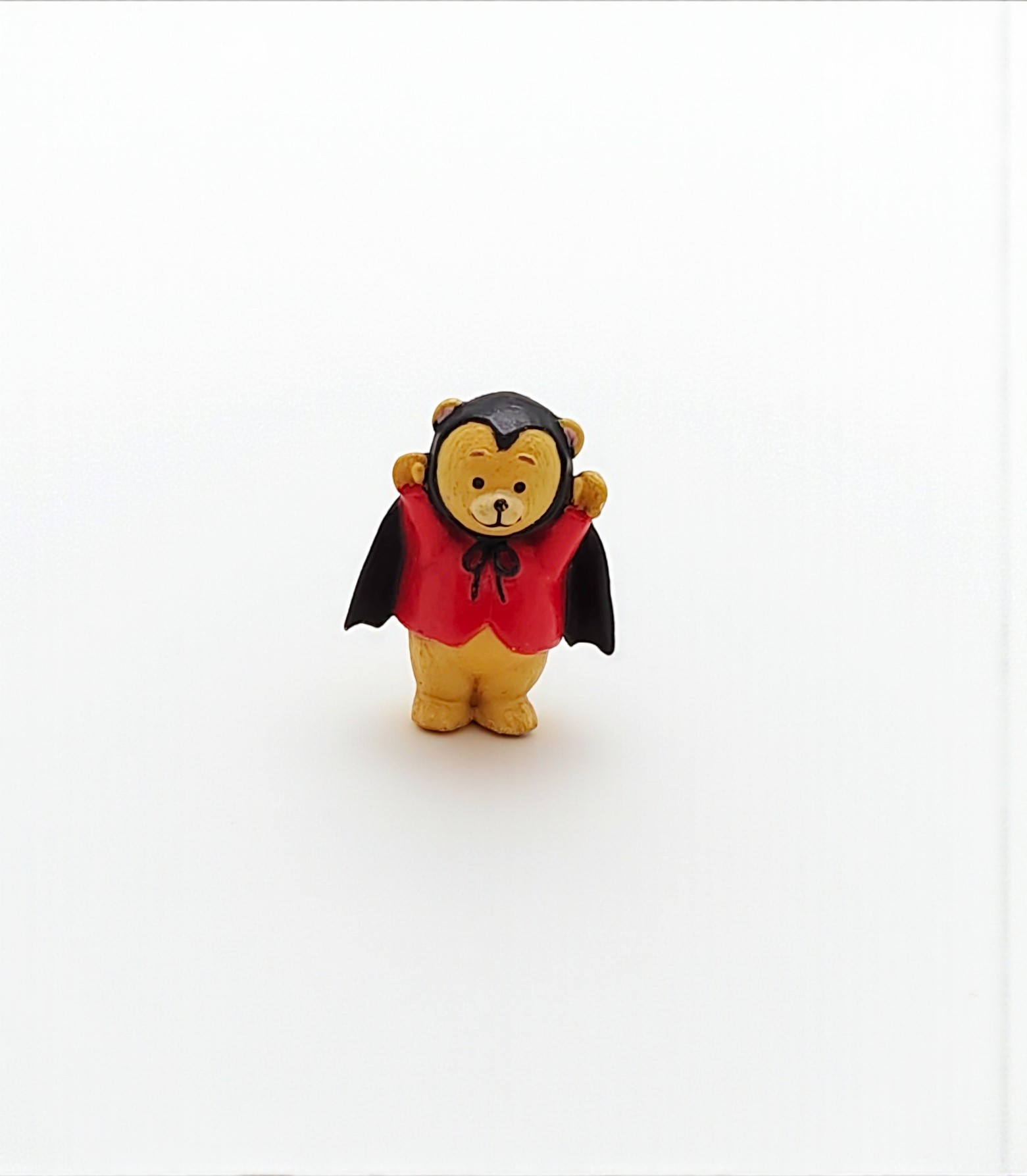 1993 Hallmark Bear in Vampire Dracula Costume Merry Miniature Figurine