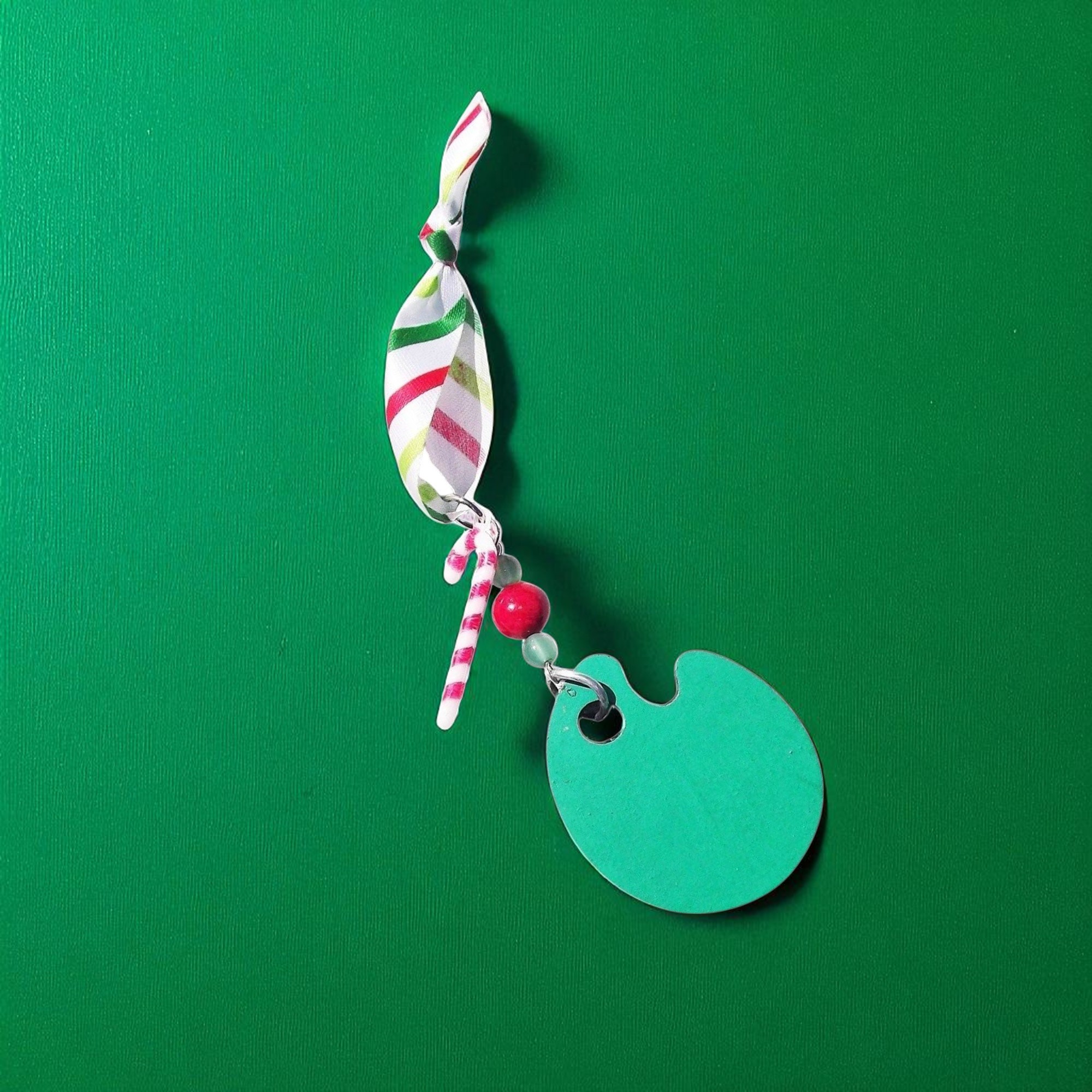 Wooden Artist Palatte Holiday Ornament 