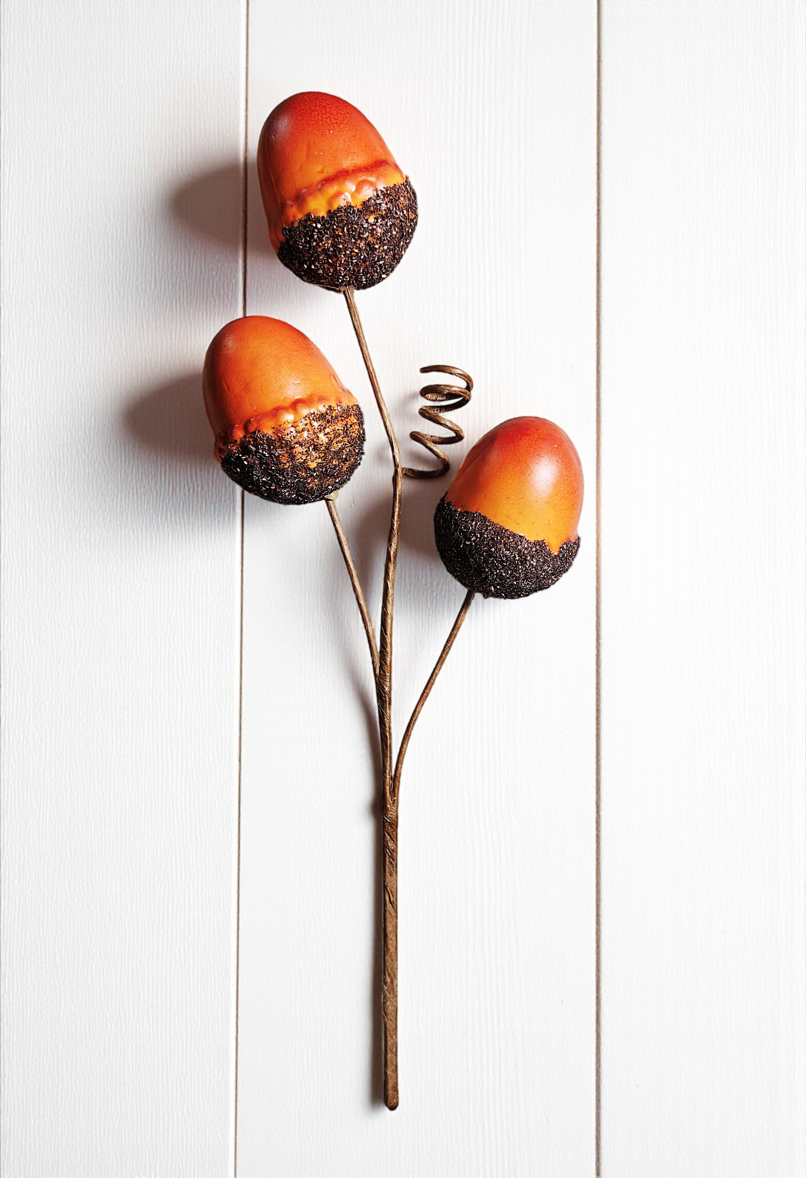 Artificial Autumn Acorn Floral Pick