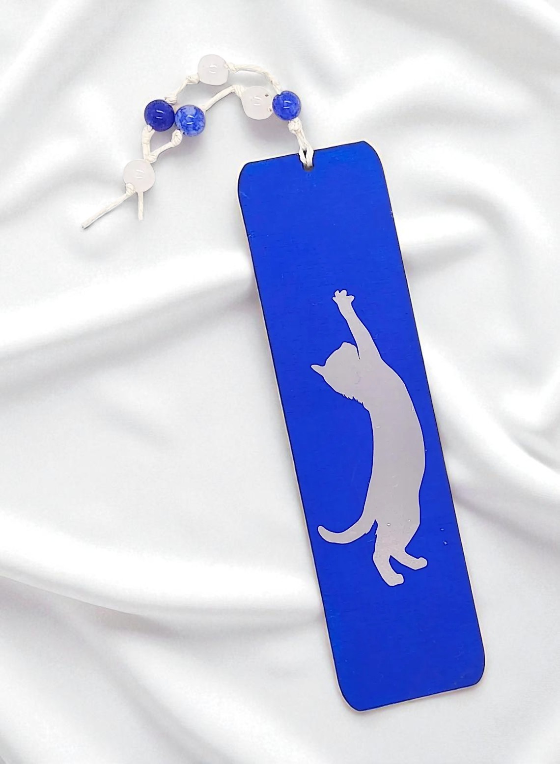 Decorative Wooden Not Meow I'm Reading Cat Bookmark 