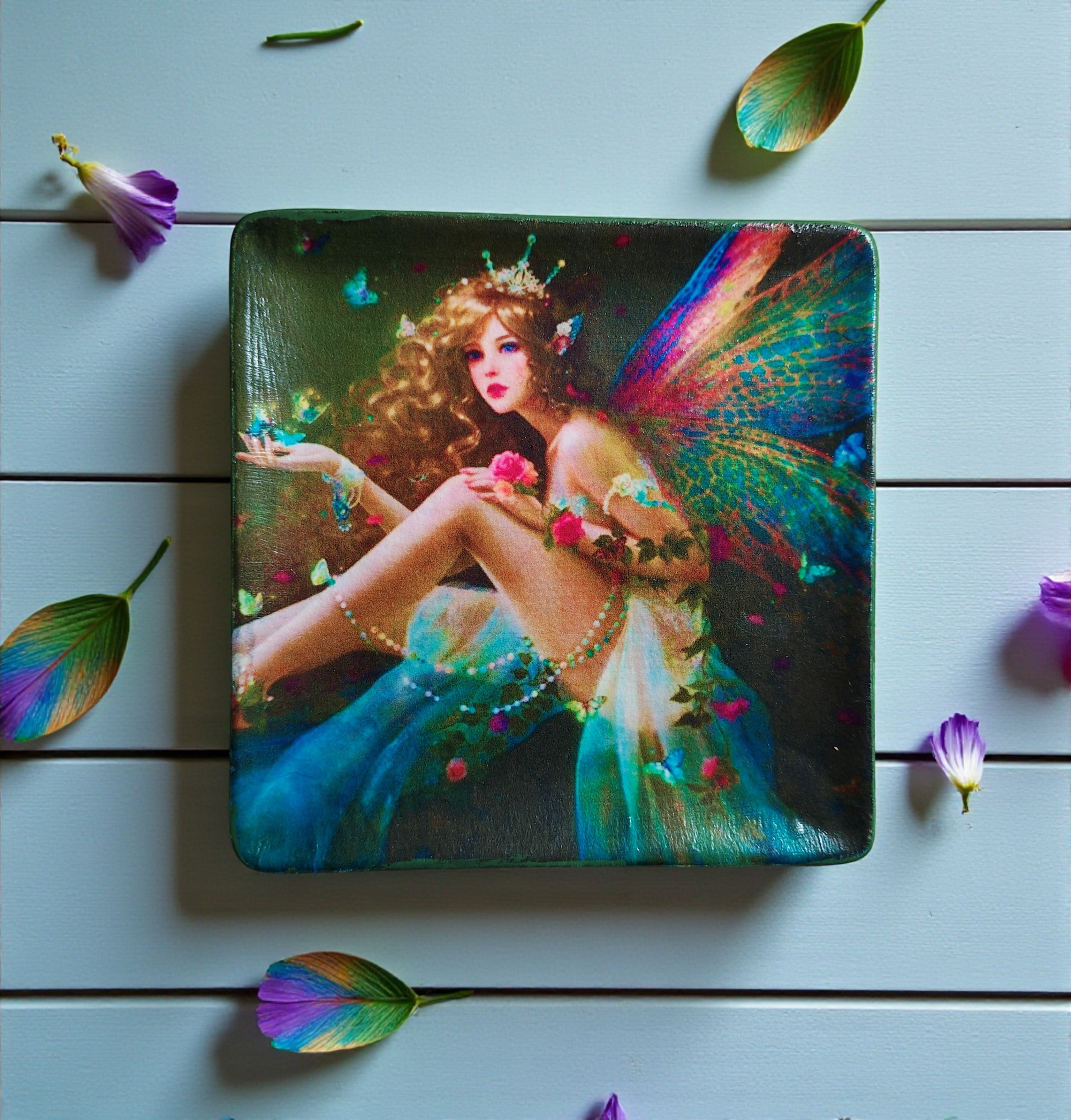 Whimsical Magical Fairy Trinket Ring Dish