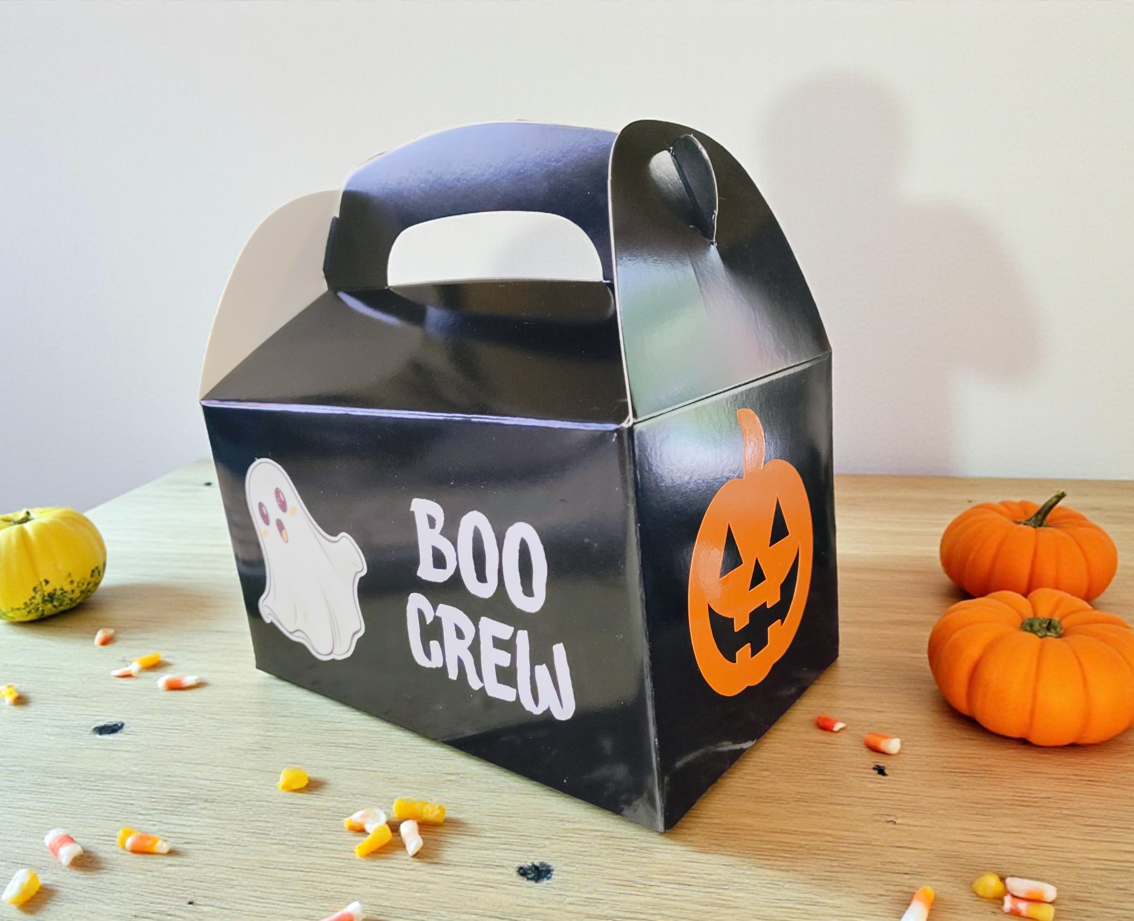 Custom Halloween Trick or Treat Boxes