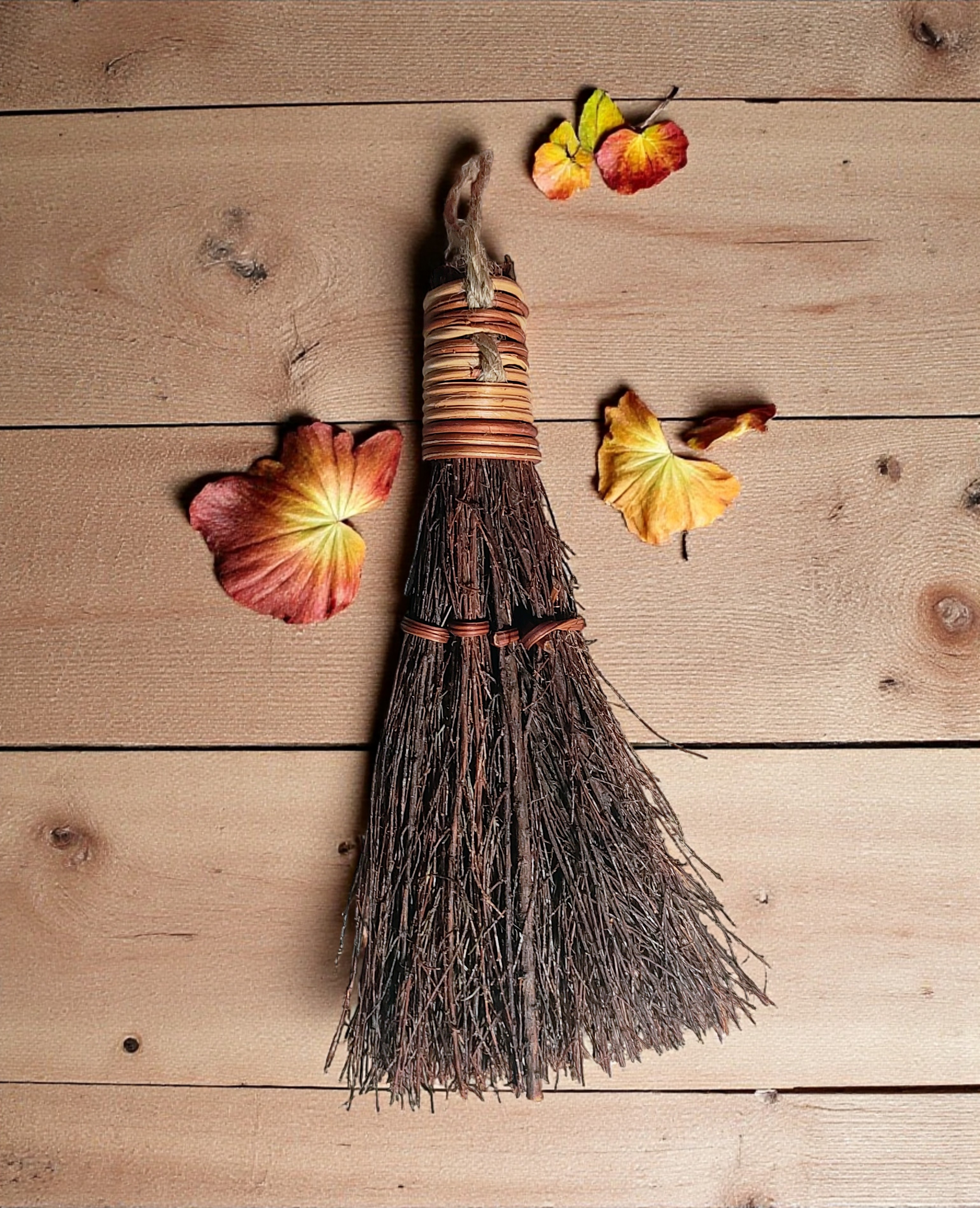 6 Inch Pumpkin Spice Scented Broom