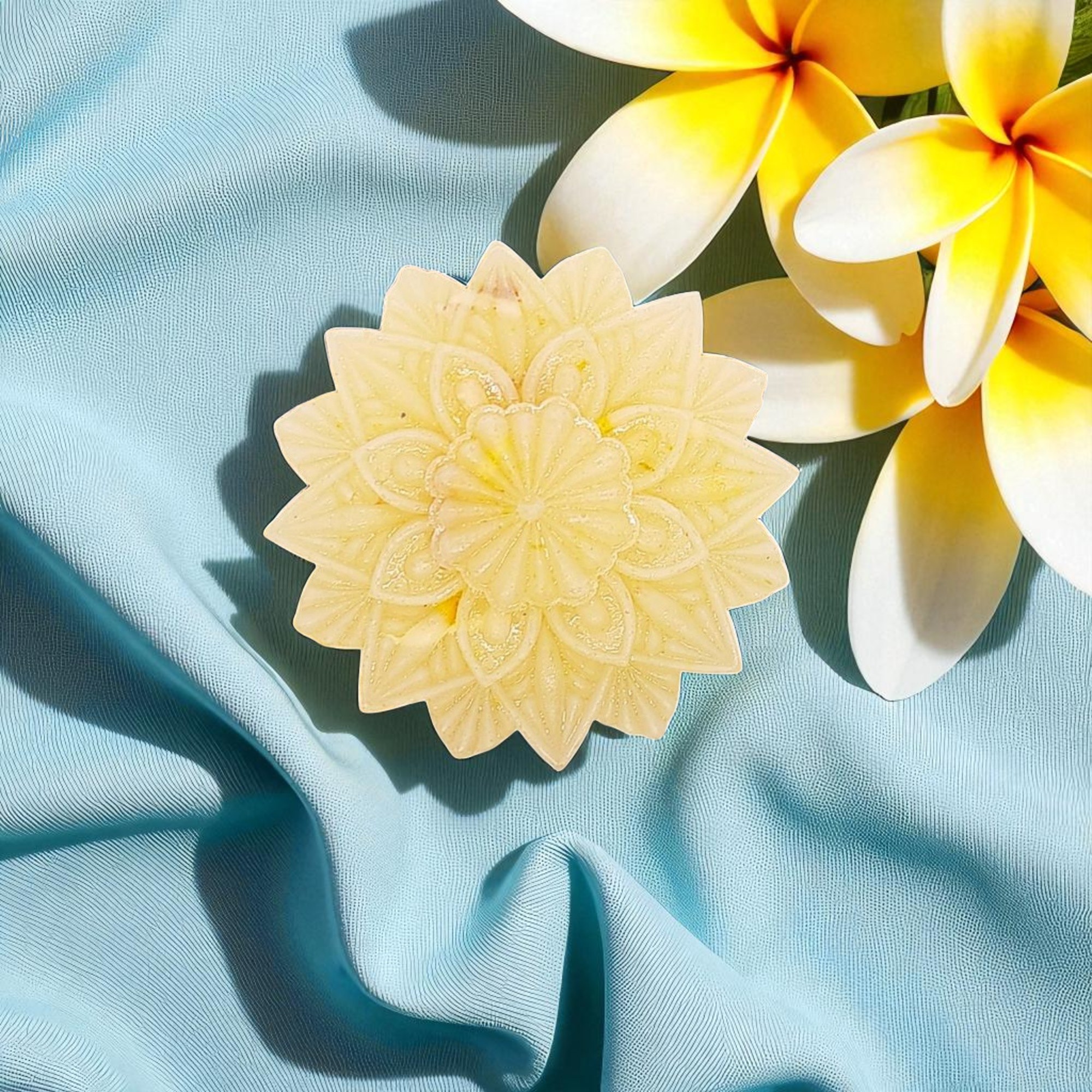 Frangipani Orange Peel Goat Milk Bar Soap