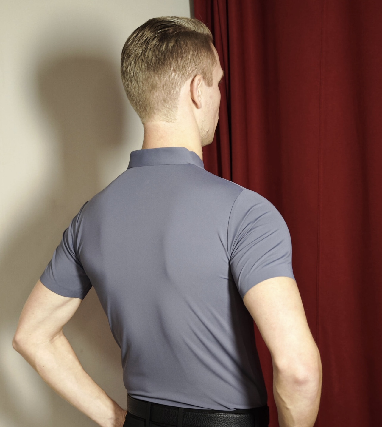 NY Polo Stretch - Gray