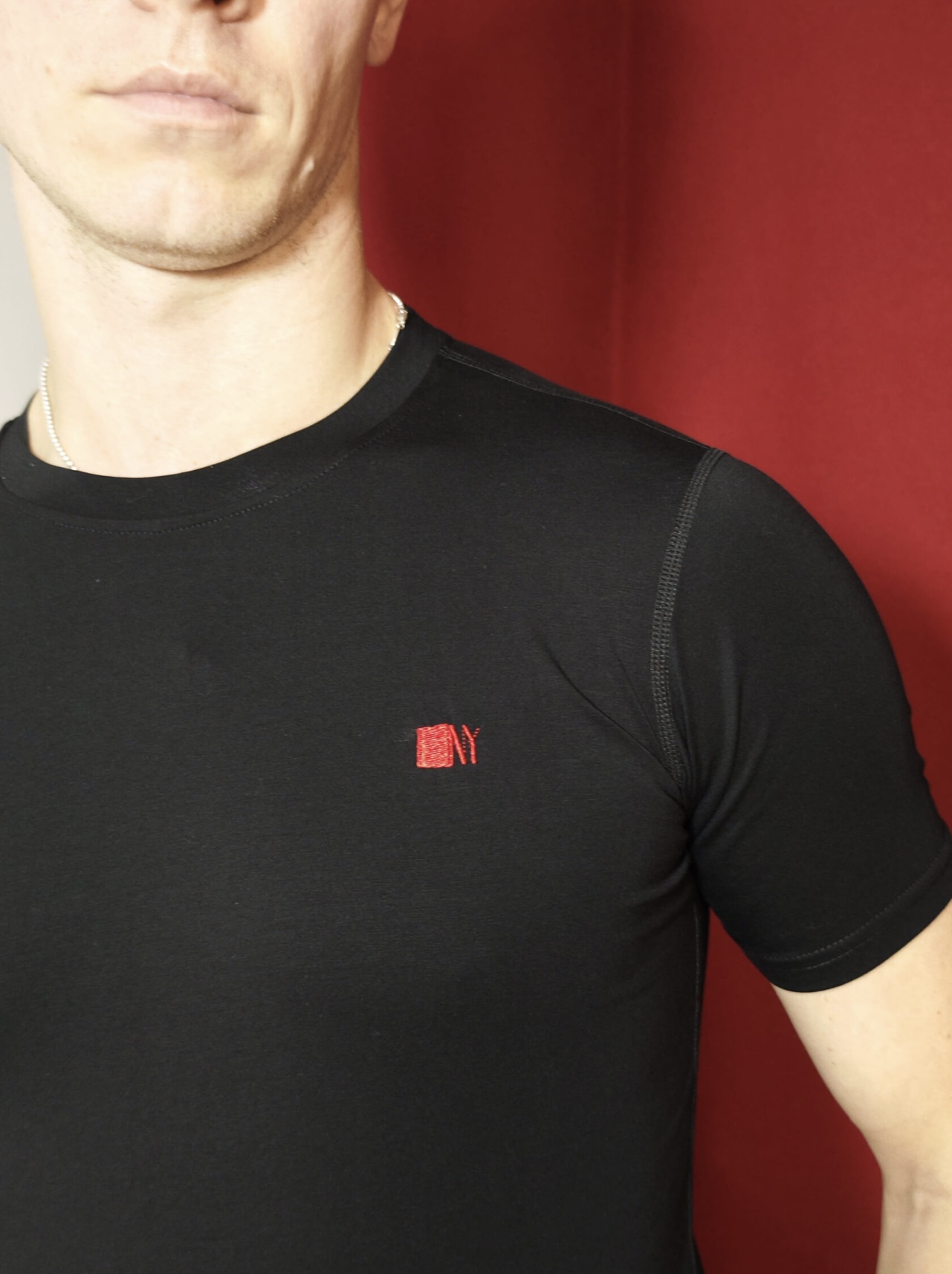 NY Round neck Shirt - Black
