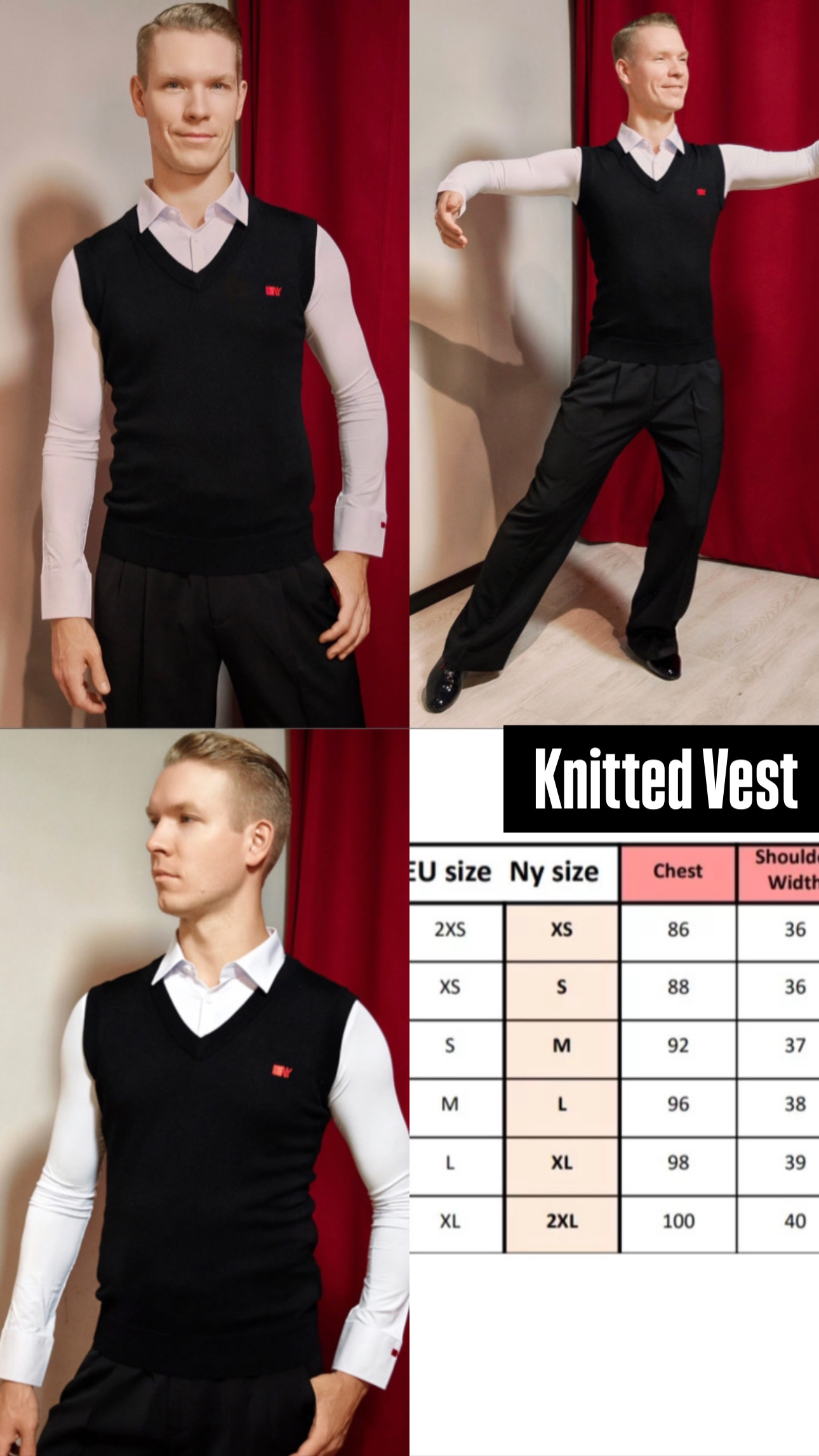 NY Knitted Vest