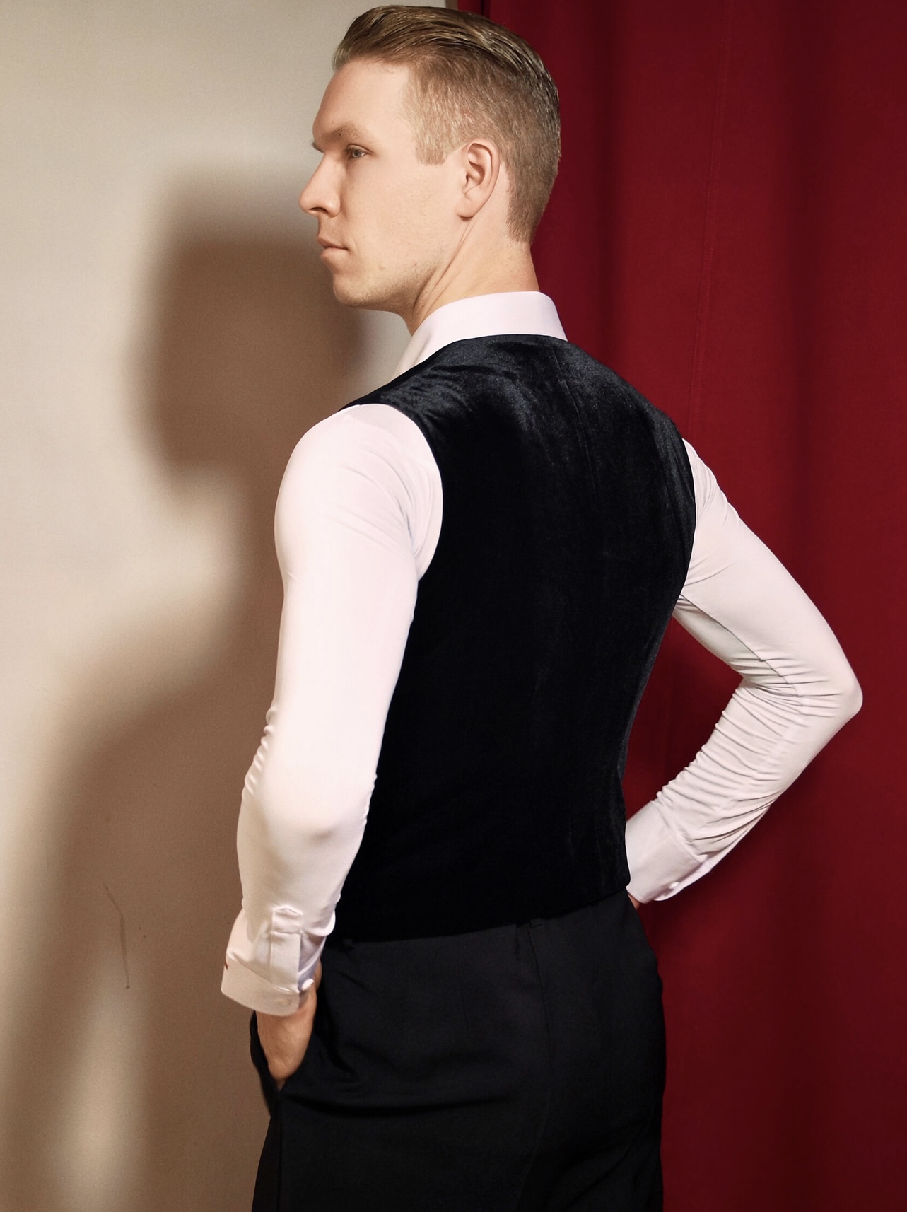 NY Velvet Vest