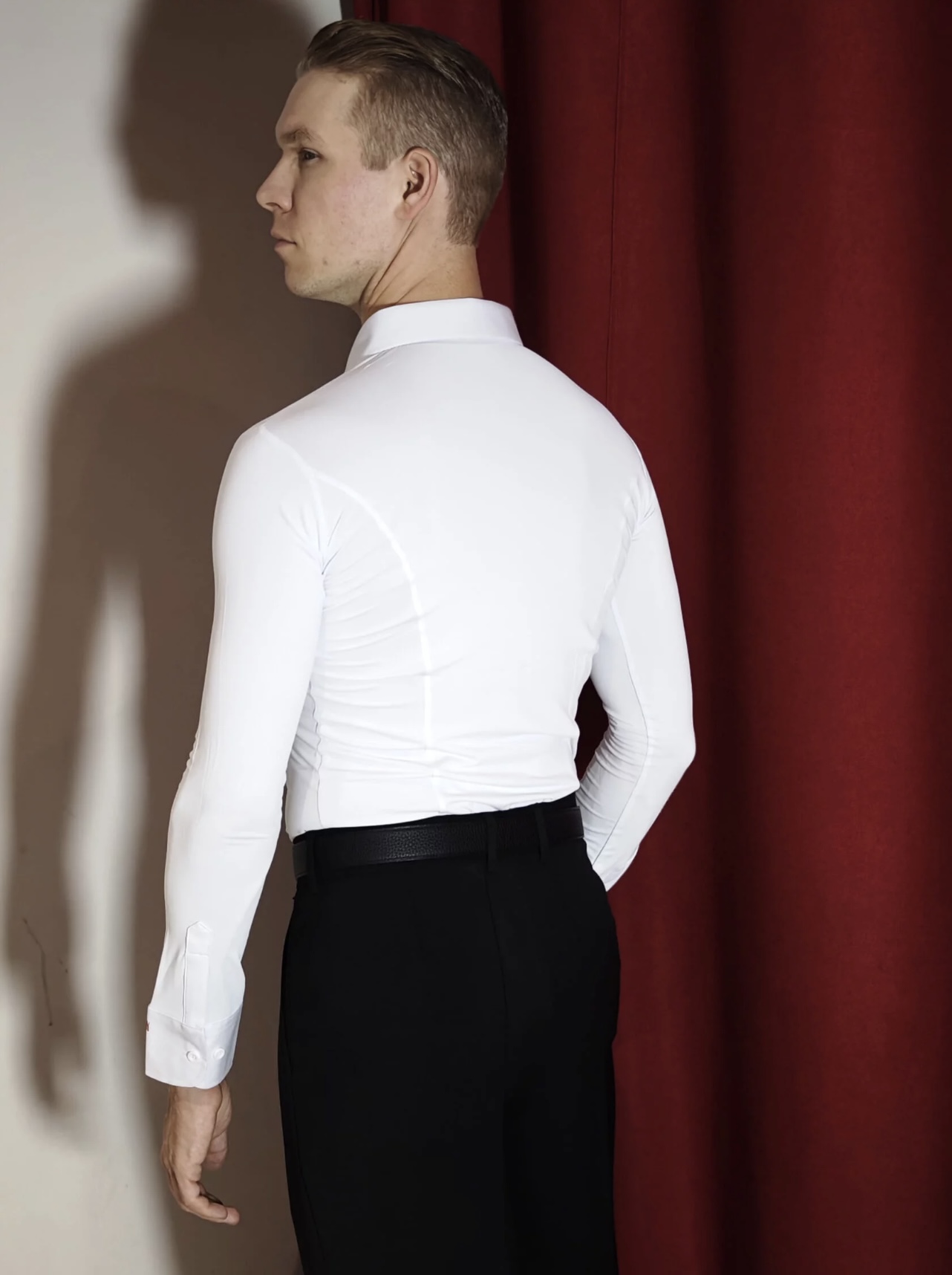NY Essential Polo (Loose) - Black/White