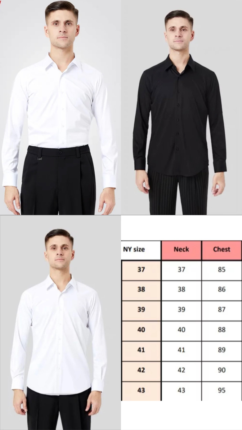 NY Regular Polo Loose - Black/White