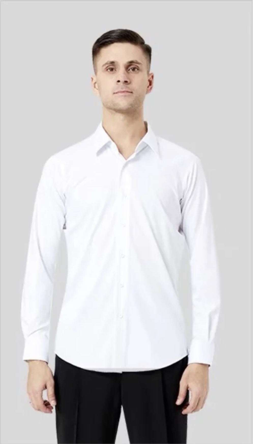 NY Regular Polo Loose - Black/White