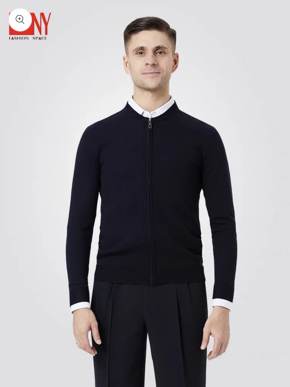 NY Sweater w/ zipper