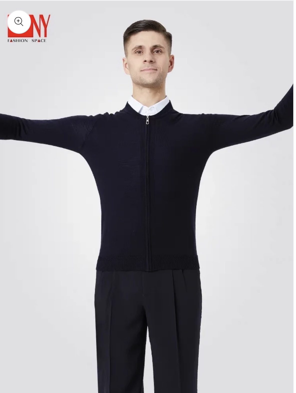 NY Sweater w/ zipper