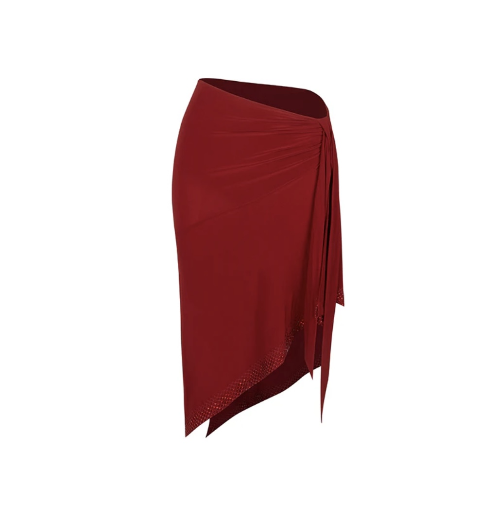 ZYM 24091 - Jet-black Skirt (RED)