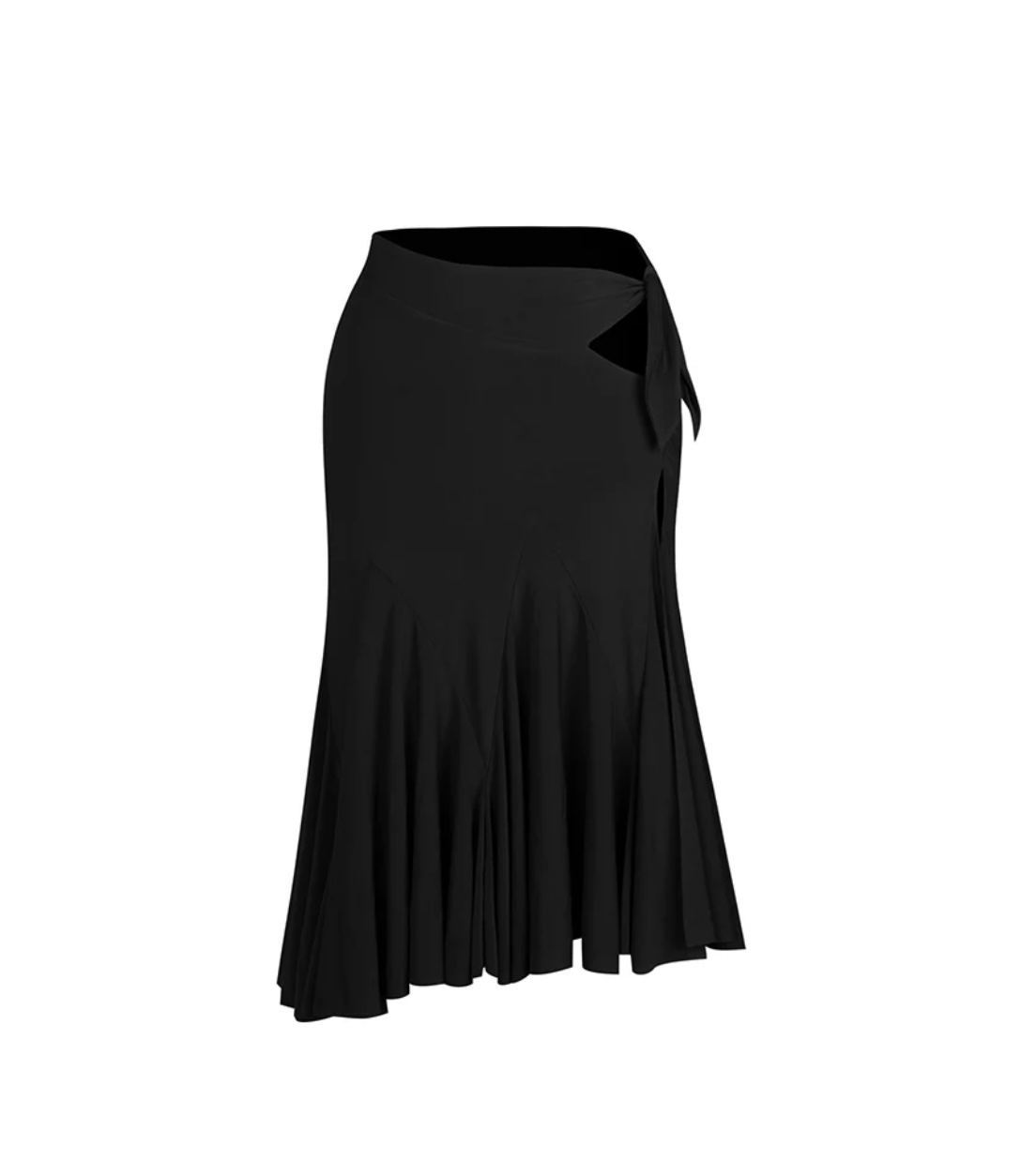 ZYM 24094 - Lotus Skirt (BLACK / RED / BROWN)