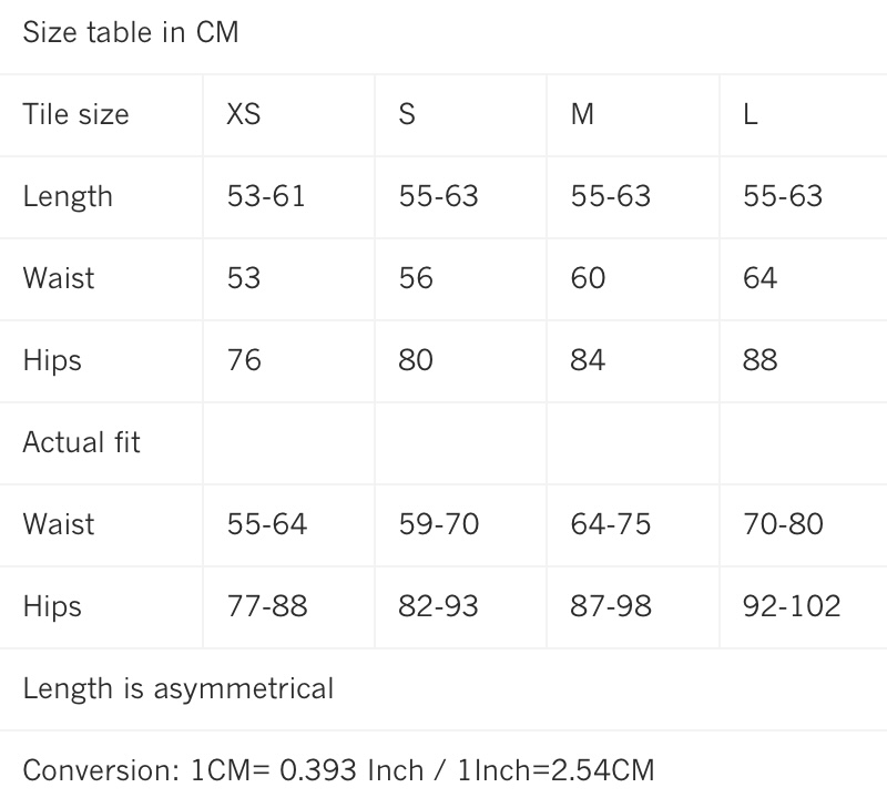 ZYM 24100 - Mesh skirt